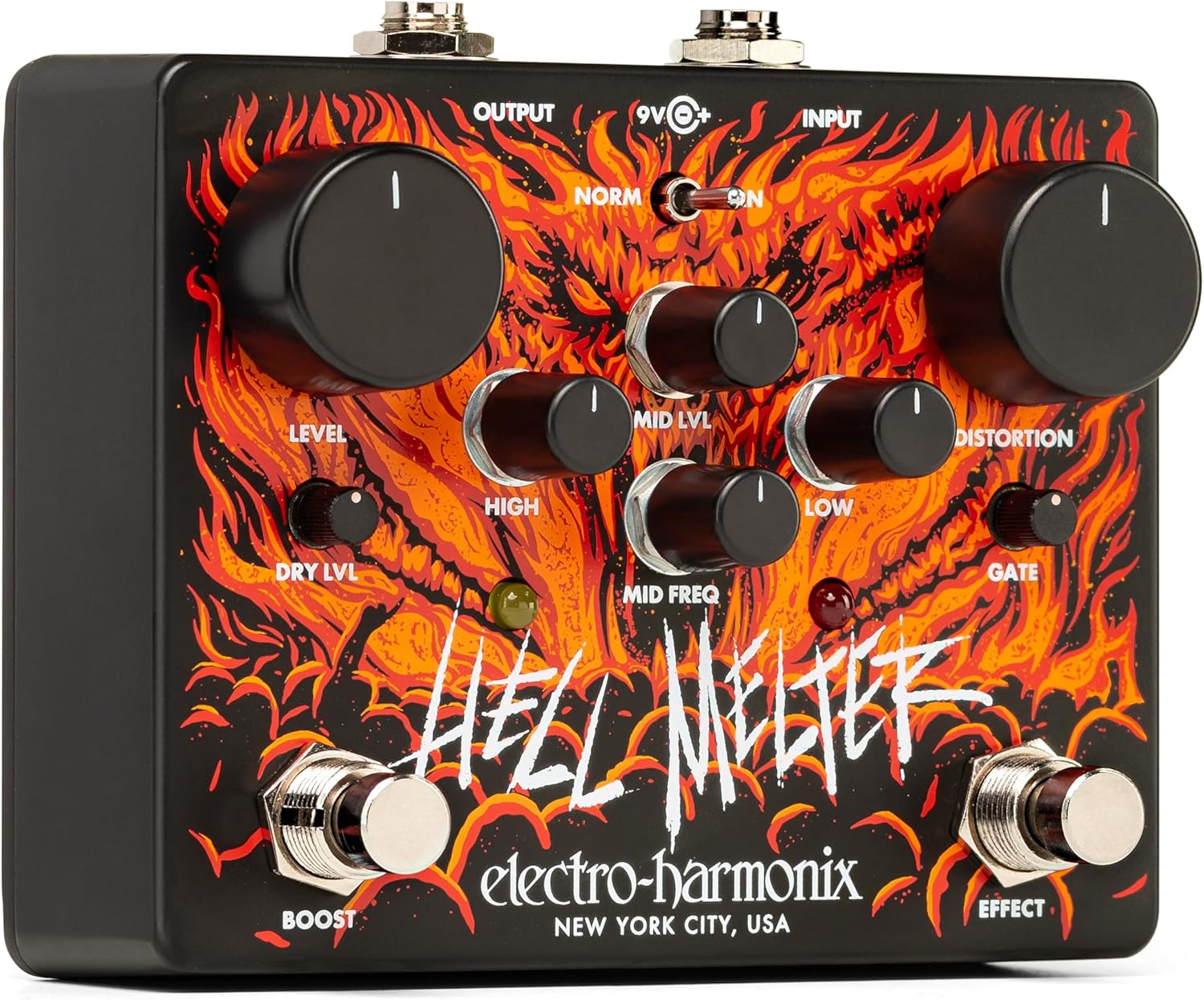 Electro-Harmonix Hell Melter Distortion Pedal