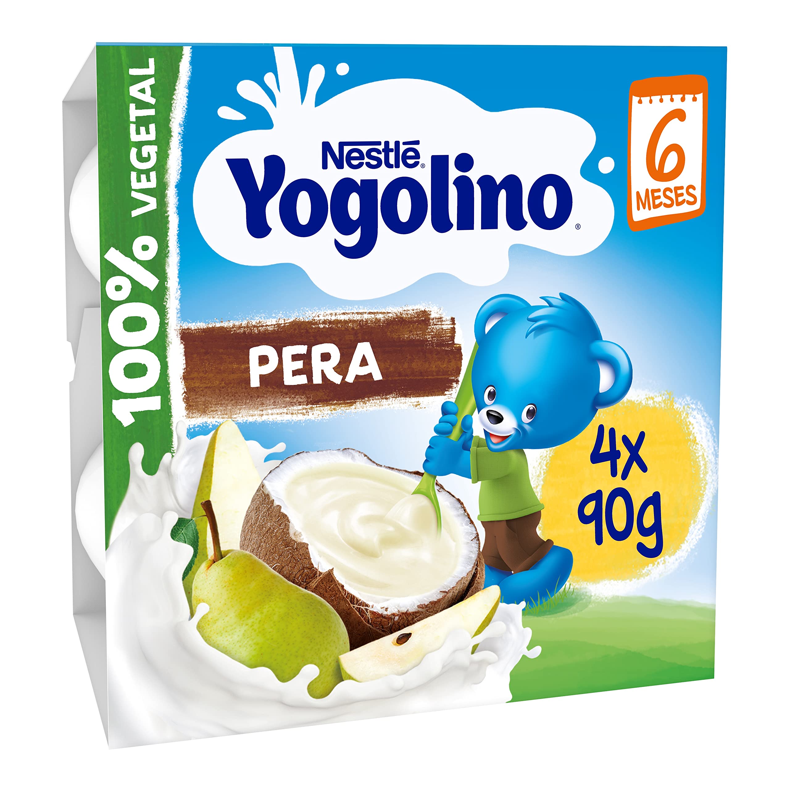 NESTLÉ YOGOLINO Coco Pera 4x90g od 6 miesięcy