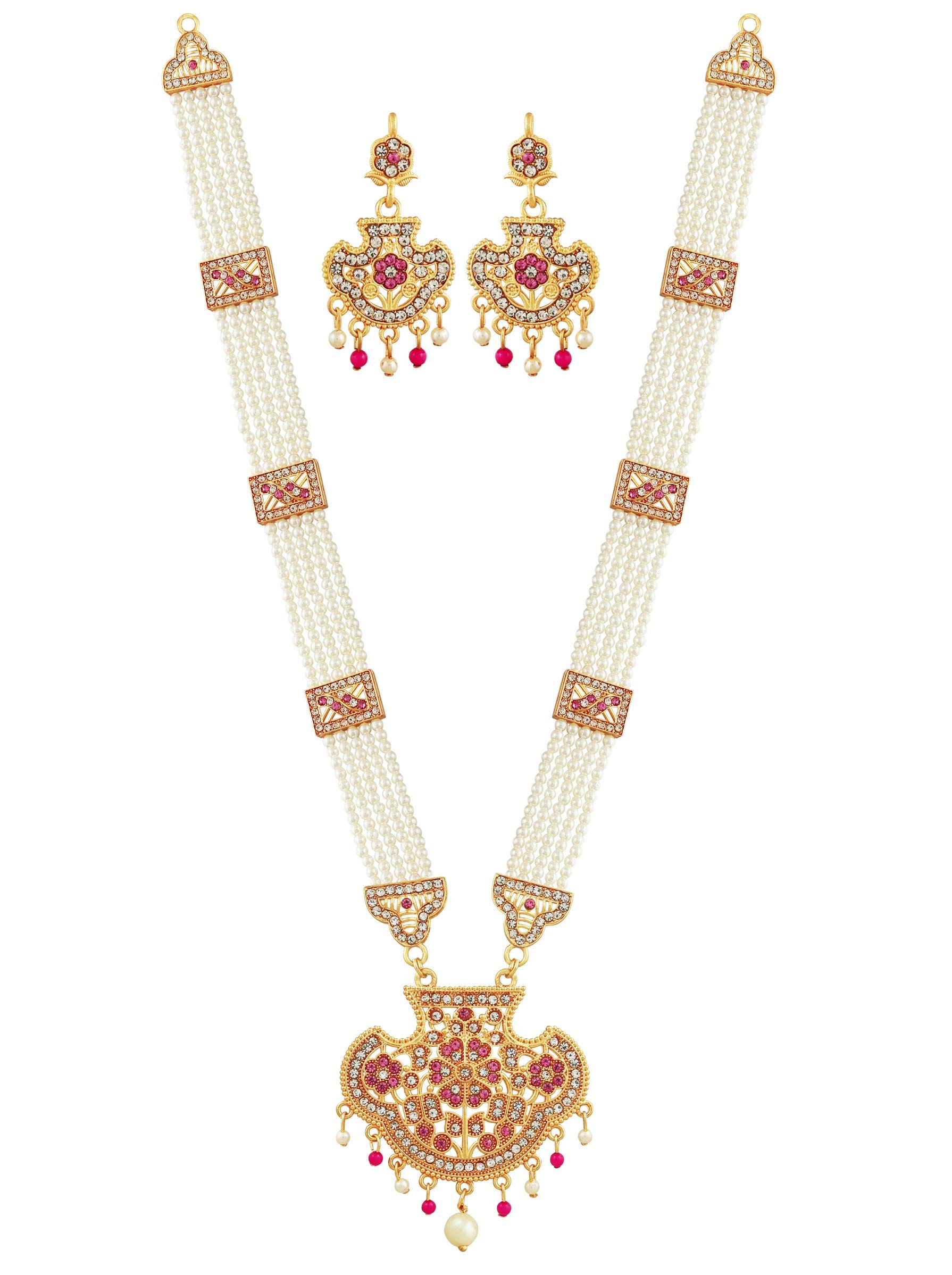 See full amazon price history chart for Mansiyaorange Designer Premium Hydrabadi Indian Faux Pearl Long Necklace Jewellery Set for Women (12.2 Inch Long) Mansiyaorange Designer Premium Hydrabadi Indian Faux Pearl Long Necklace Jewellery Set for Women (12.2 Inch Long) (B08K3289D6) Amazon Price History, Amazon Price Tracker