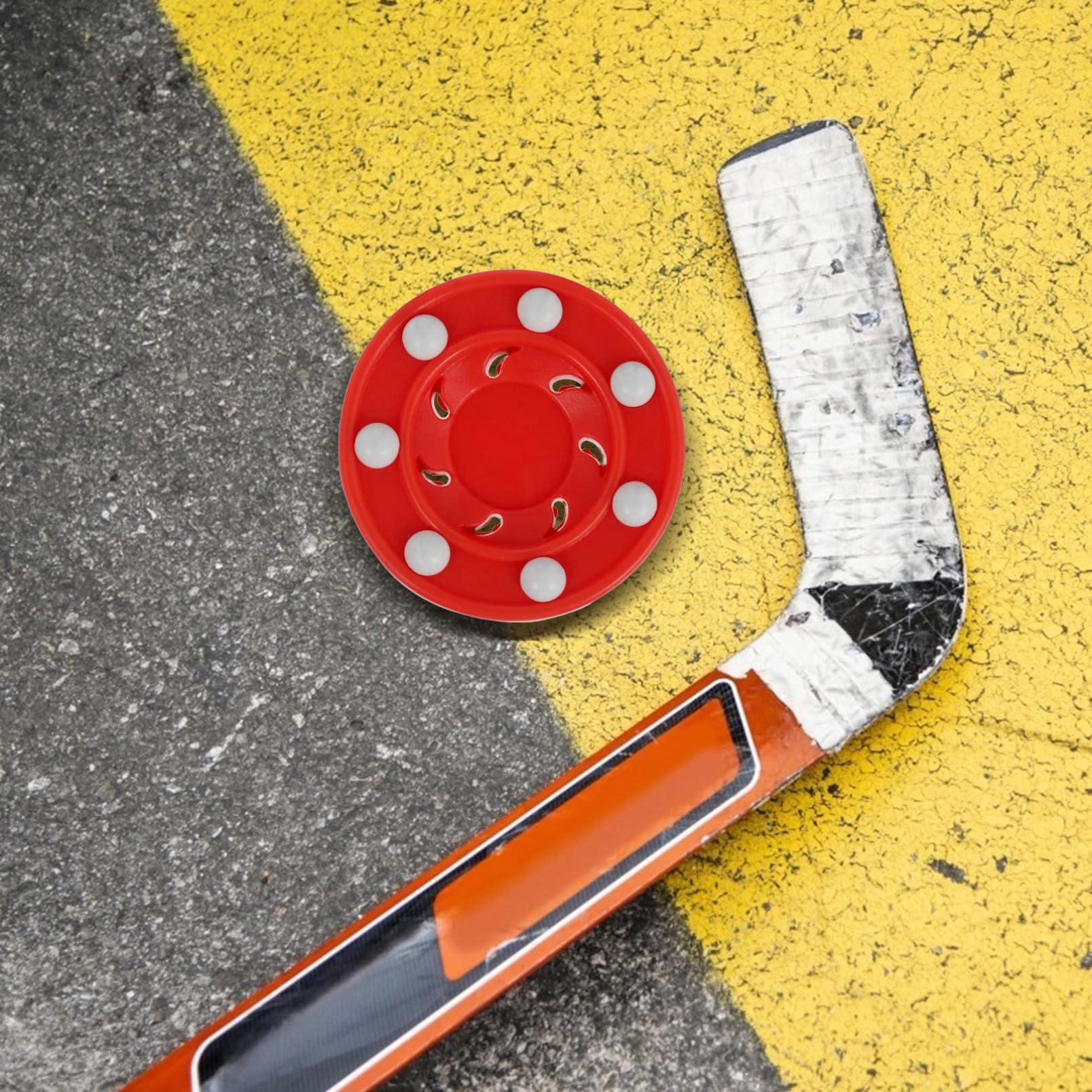 BESPORTBLE 1 pièce Accessoire d'entraînement pour patins à roulettes Air Hockey Palet Jeu de hockey sur glace Palet Jeu de hockey Palet Accessoires d'entraînement Maquillage