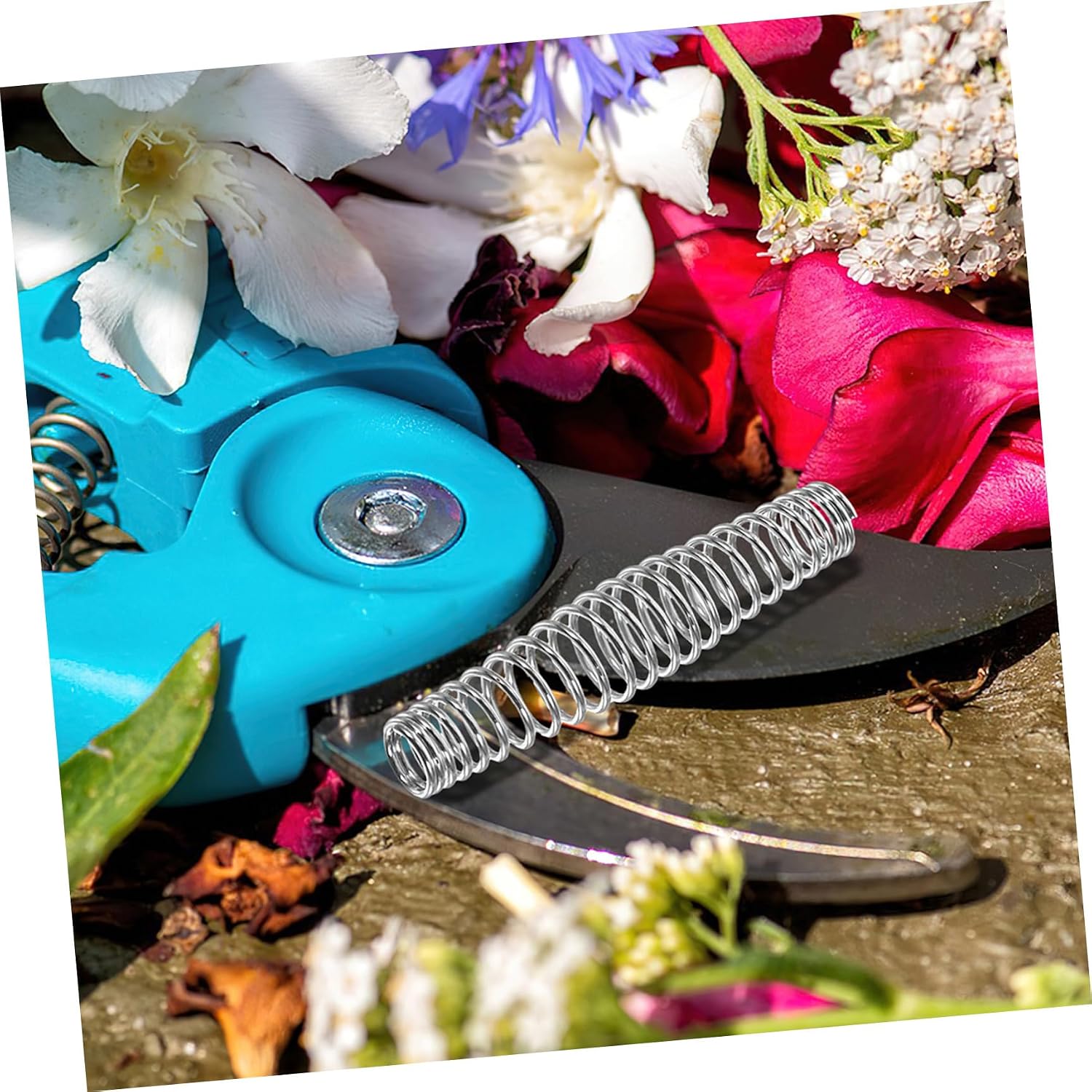 10pcs Replacement Pruner Springs for Efficient Trimming Stainless Shear Springs Flexible Durable Gardening Accessory for Bypass Pruners and Garden Clippers