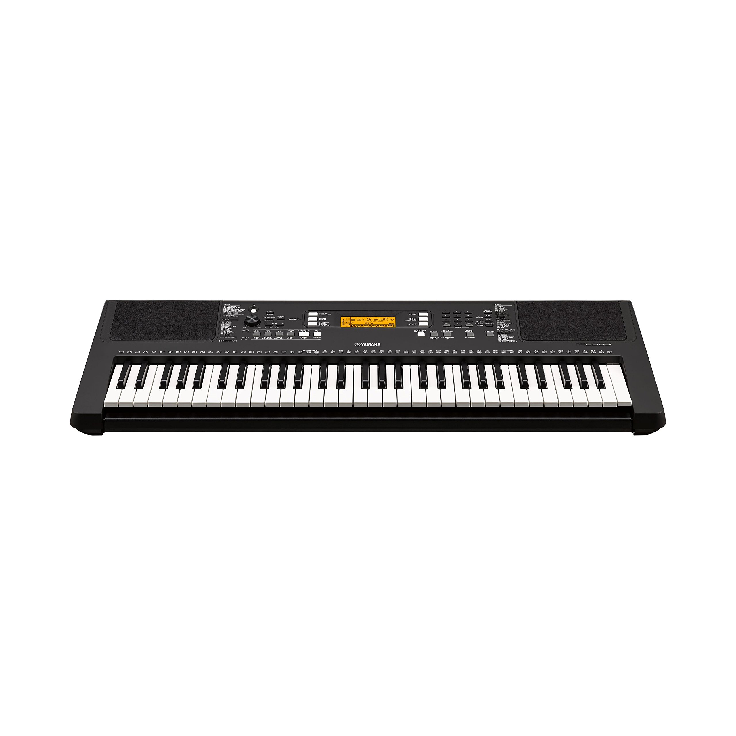 Yamaha PSR-E363 Digital Keyboard, wszechstronny instrument z 61