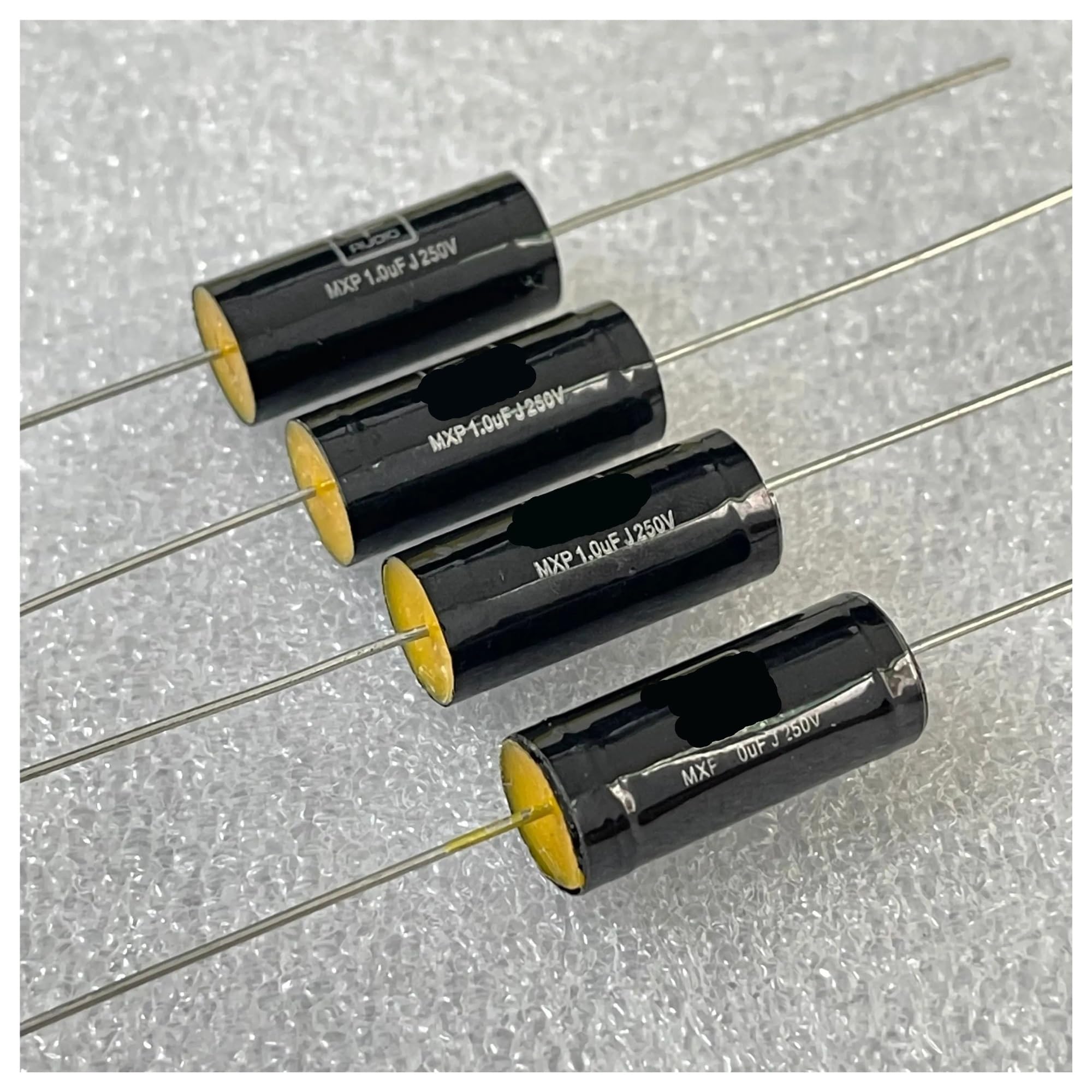 LEOTNNDQ 1pcs M/X/P Series 1UF 250V 105J Copper Foot Audio Crossover Film Capacitors