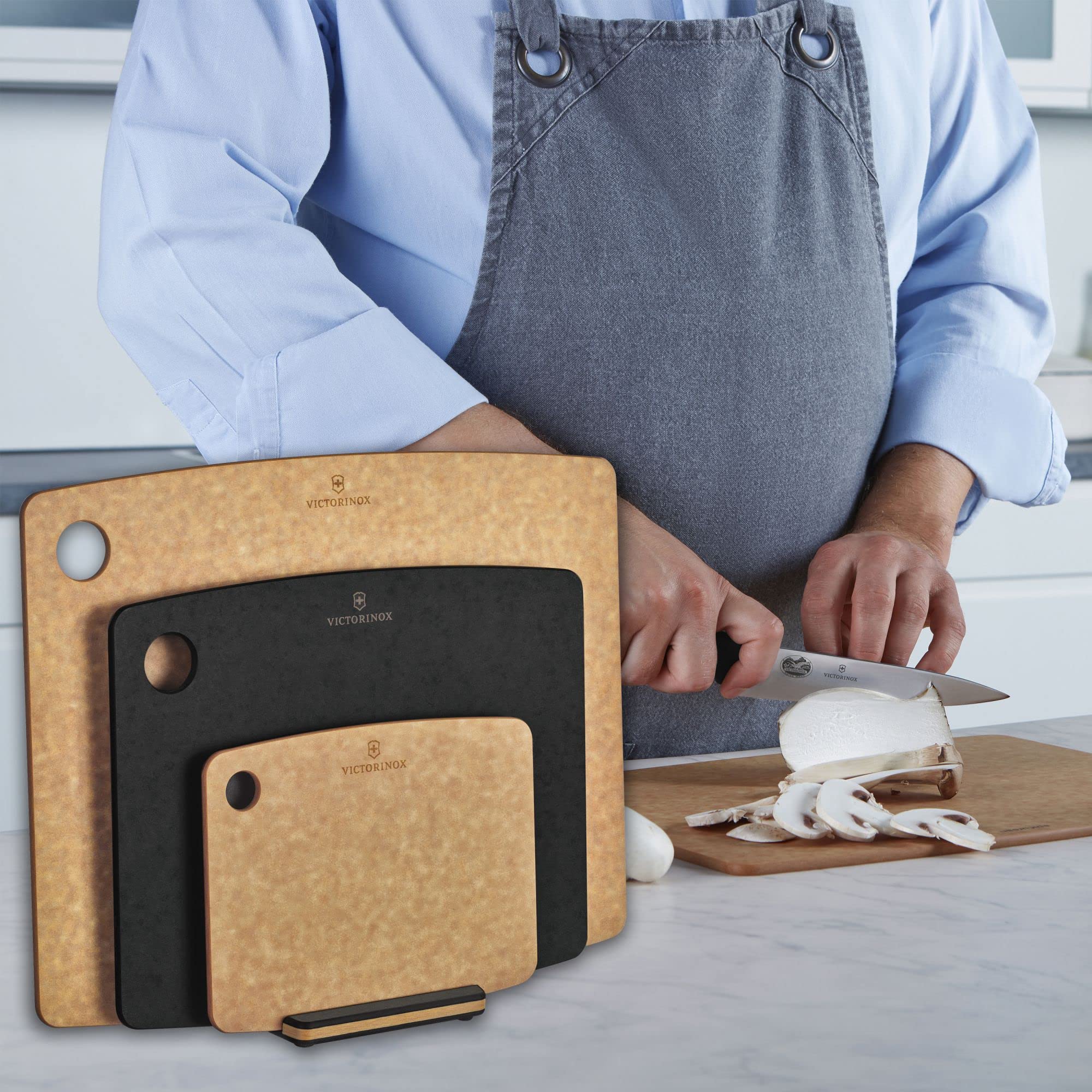 Porta Taglieri Victorinox - Organizza 3 Taglieri In Cucina, Salva Spazio, Design Moderno Nero - Foto 9