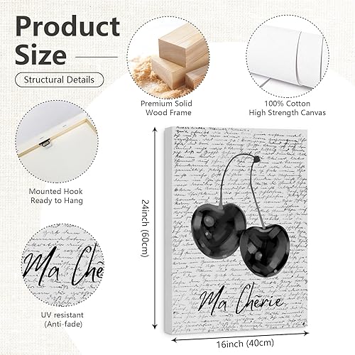 Miniatura 19 de Arte de pared bohemio con margaritas, decoración de pared de lienzo de montaña, impresiones abstractas de flores silvestres, puesta de sol, arte de