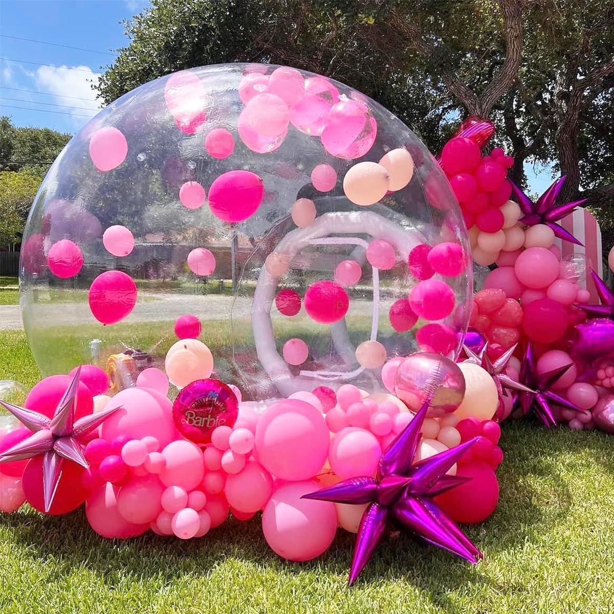 10FT Bubble House Inflatable Bubble Tent 100% PVC Tent Bubble House with Blower for Party Wedding