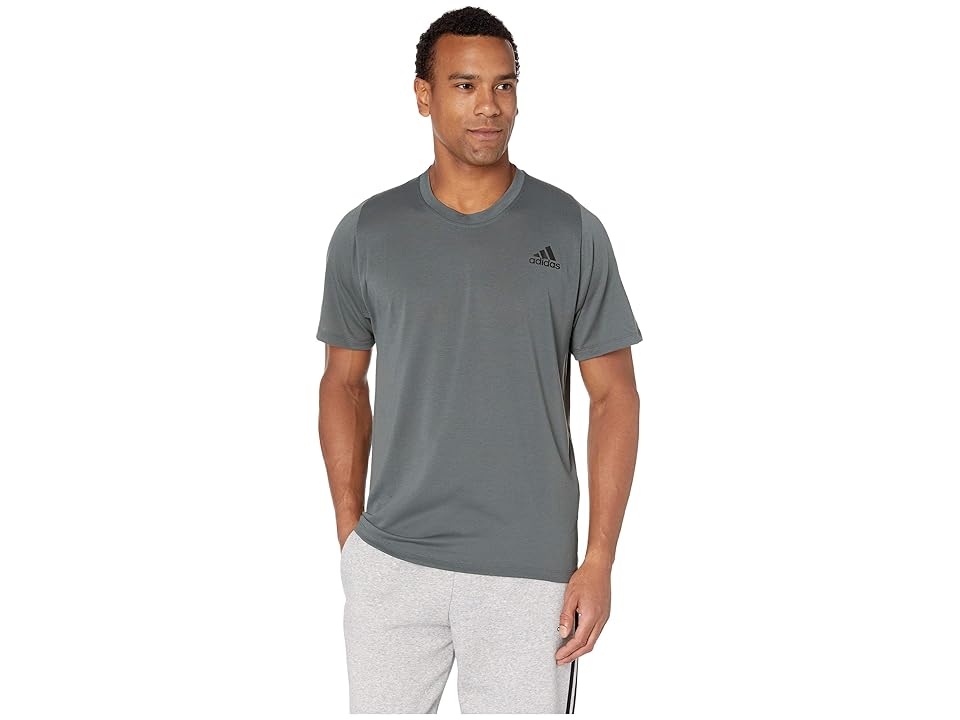 

adidas Freelift Sport Lite T-Shirt (Legend Ivy) Men's T Shirt, Green
