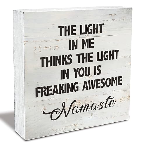 Namaste Quote the Light in Me Thinks the Light in