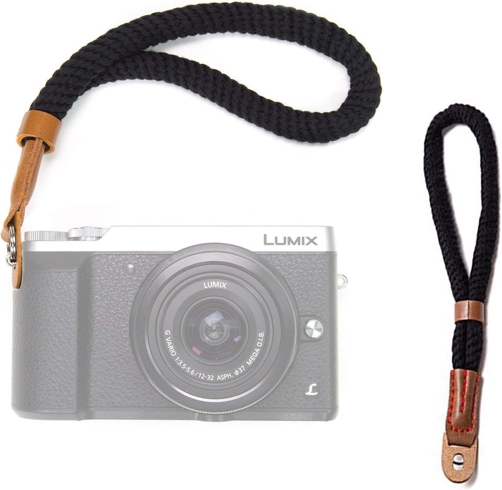 Cotton Camera Wrist Strap,LXH Digital Camera Wrist Strap Handmade Soft Cotton Camera Wristband Strap for Fujifilm X100F X-T20 X-T10 X-T2 X70/ Sony A99M2/A99II/ A99/A9/ILCE-9 /A7RII / ILCE-7RM2/ A7