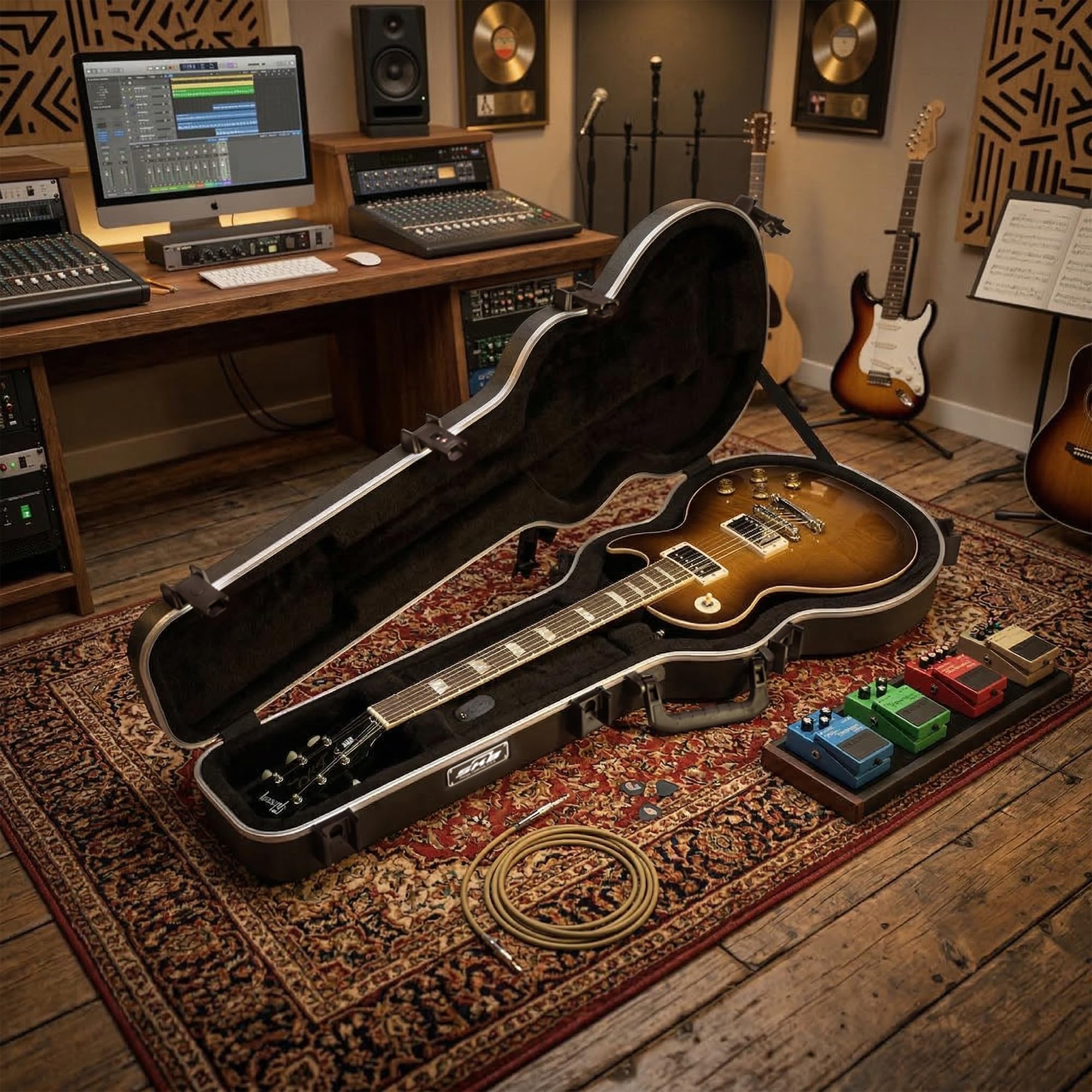 Amazon | SKB 56/LP CASE レスポール用ハードケース | エレキギター