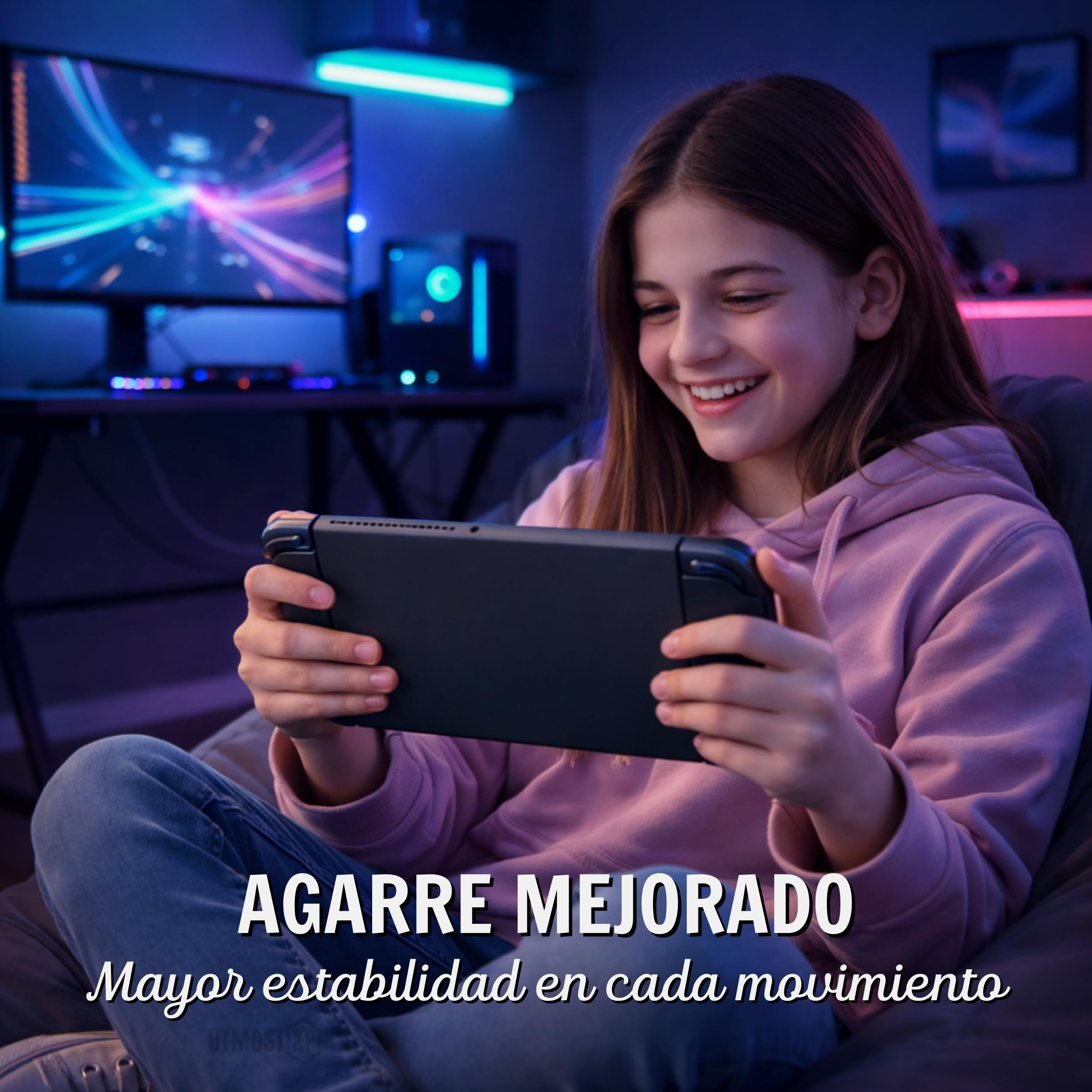 Agarres para el Pulgar compatibles con Nintendo Switch 2, Protector de Joystick, Tapas para Pulgar para Nintendo Switch 2, Thumb Grips para Switch 2, PS 4, PS5, Xbox (Poke)