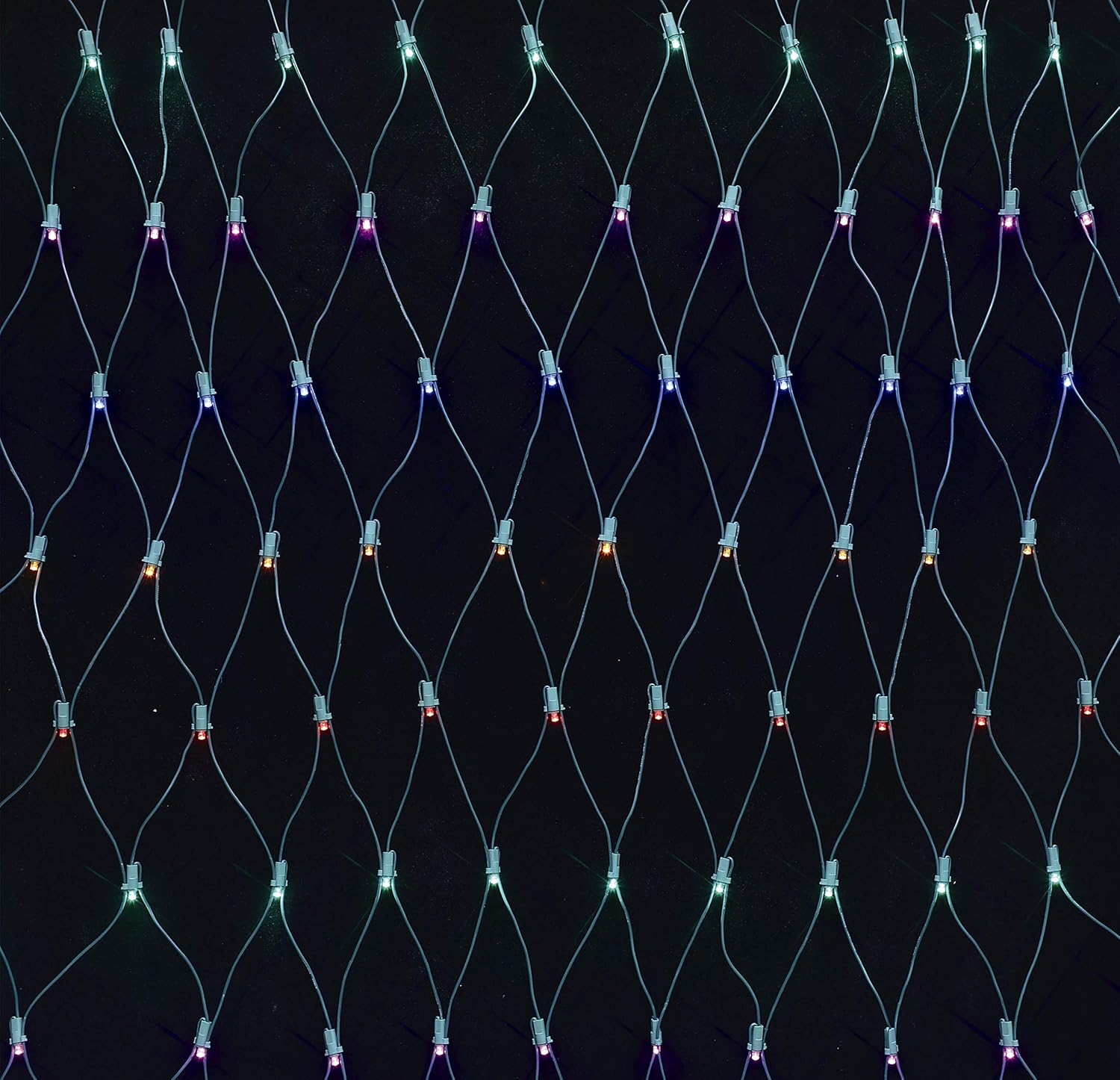 LAMPHOME Christmas Light Net Light 6ftx4ft,150 LED Mesh