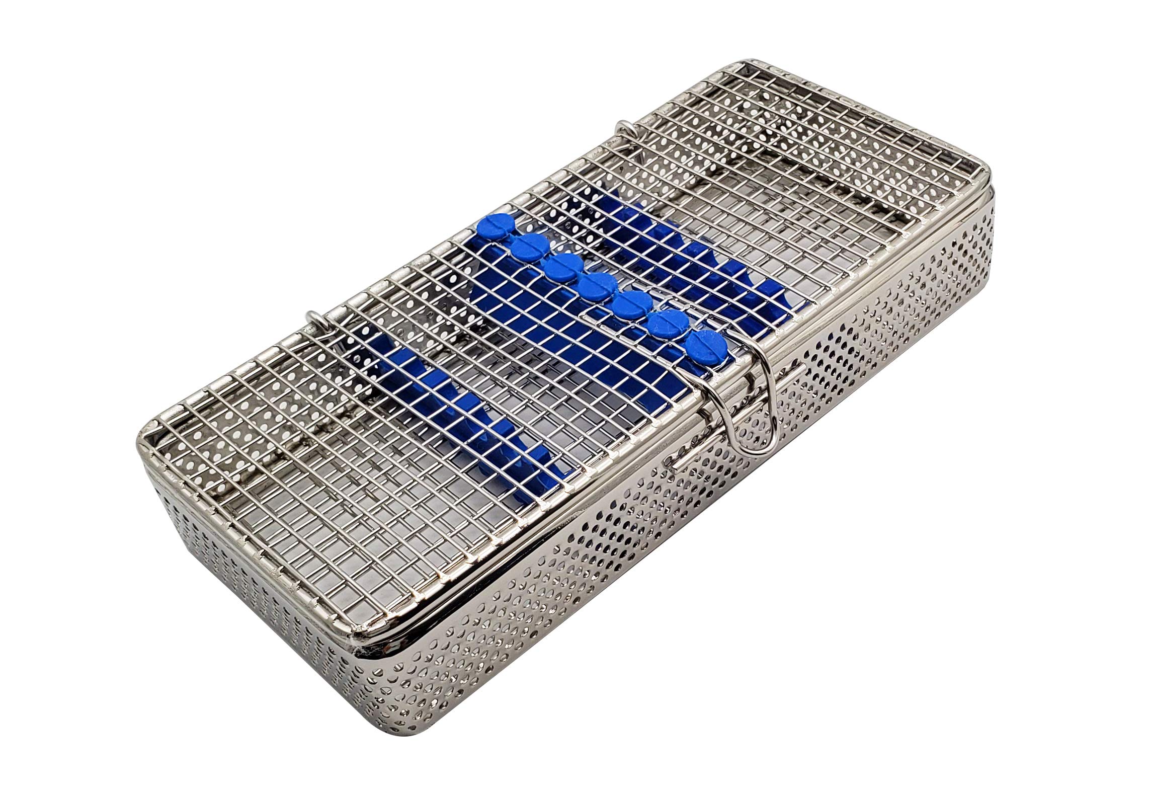 Buy Mesh Autoclave Sterilization Cassette Tray Box Premium Design for