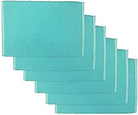 Vista 9 de Juego de servilletas de dos tonos, verde bosque, 100% algodón, tamaño de servilleta de 18 x 18 pulgadas, adecuado para comidas formales, comidas