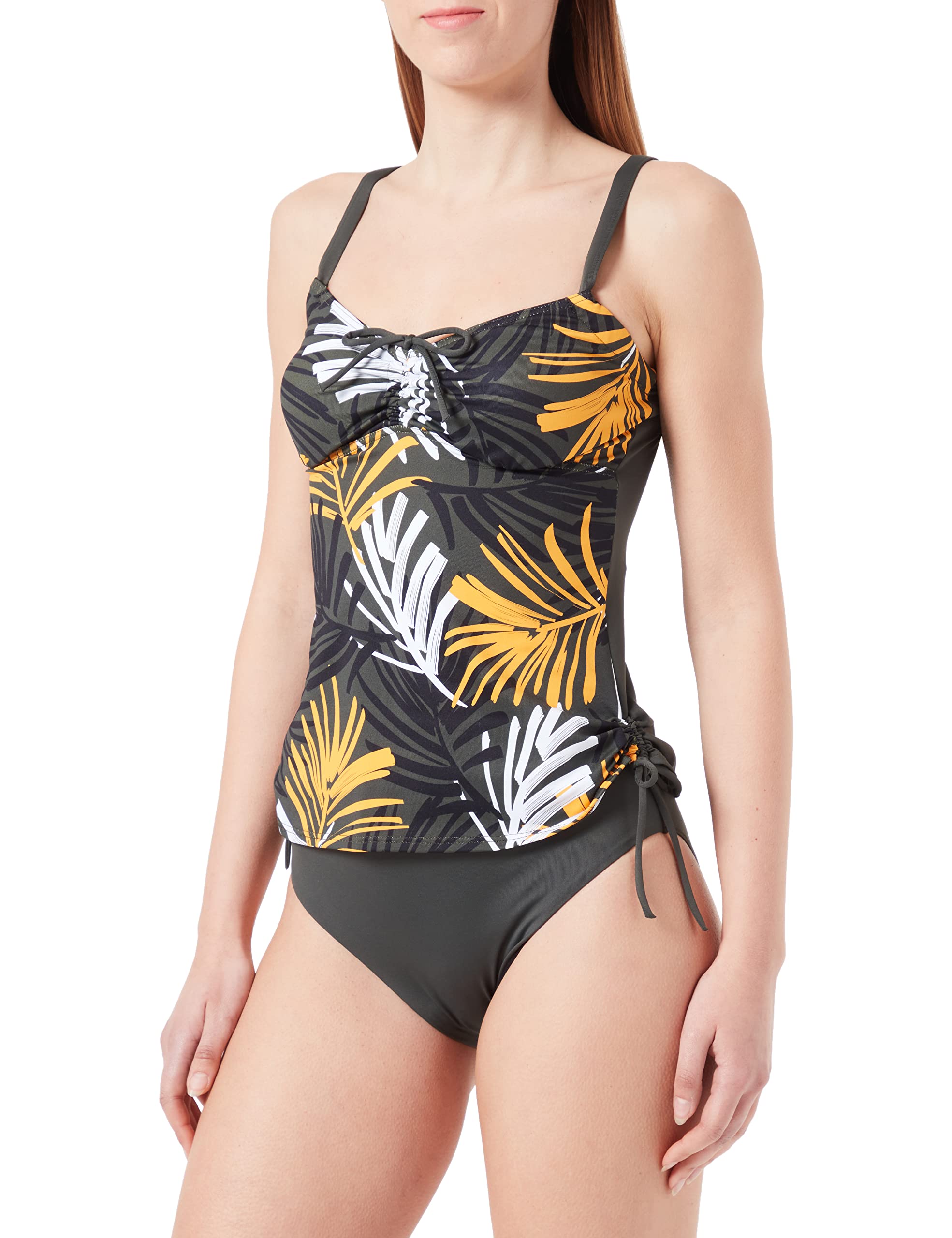 HAUTE PRESSION Women's T8110 CO1 Tankini Swimsuit, Multicolore,
