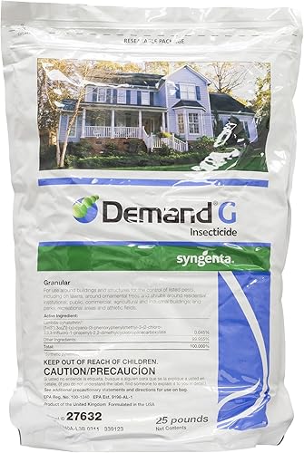Demand G Gránulos insecticidas Bolsa de 25 lb