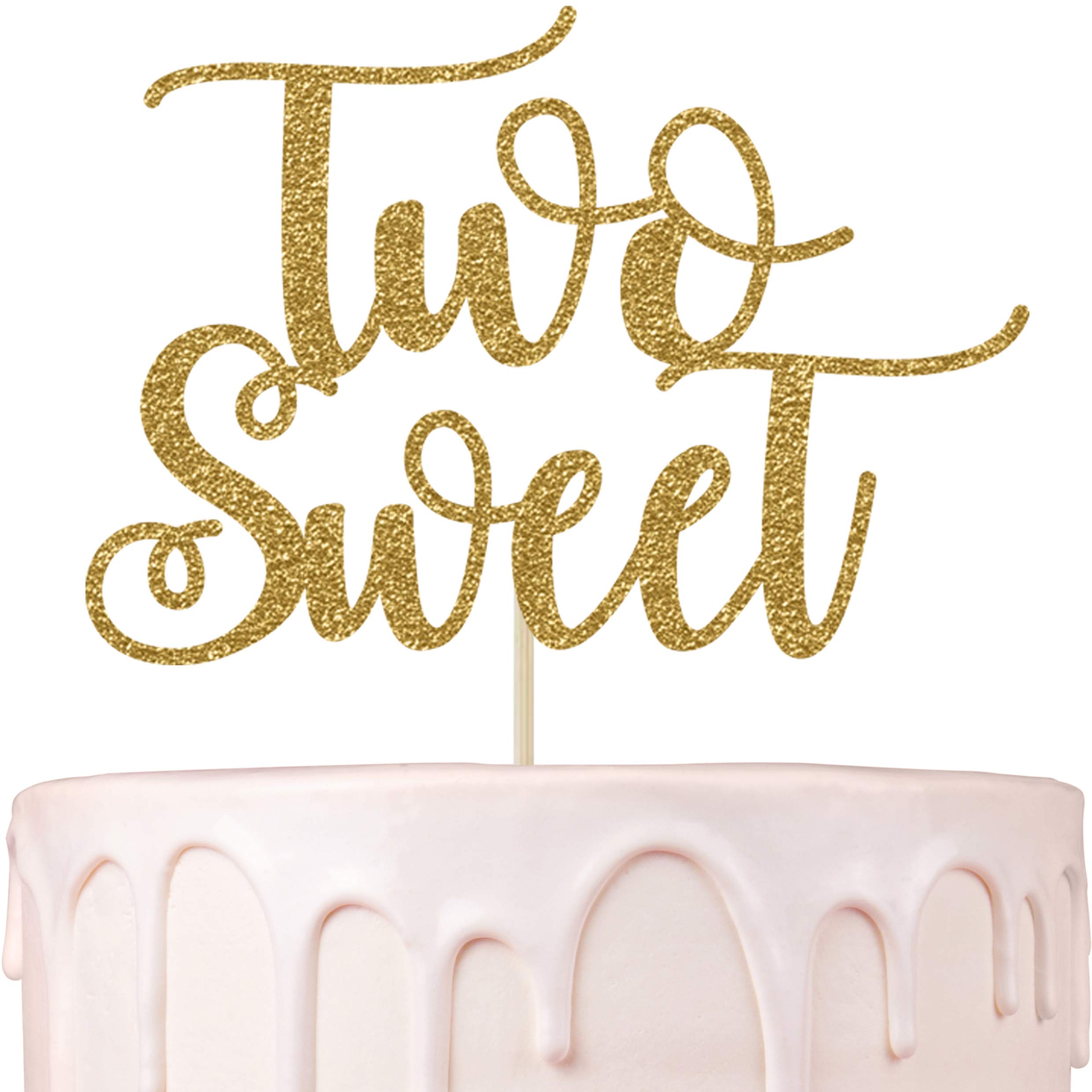 Buy Two Sweet Birthday Party Supplies 2 Cake Topper Beautiful 2nd Buy Two Sweet Birthday Party Supplies 2 Cake Topper Beautiful 2nd
