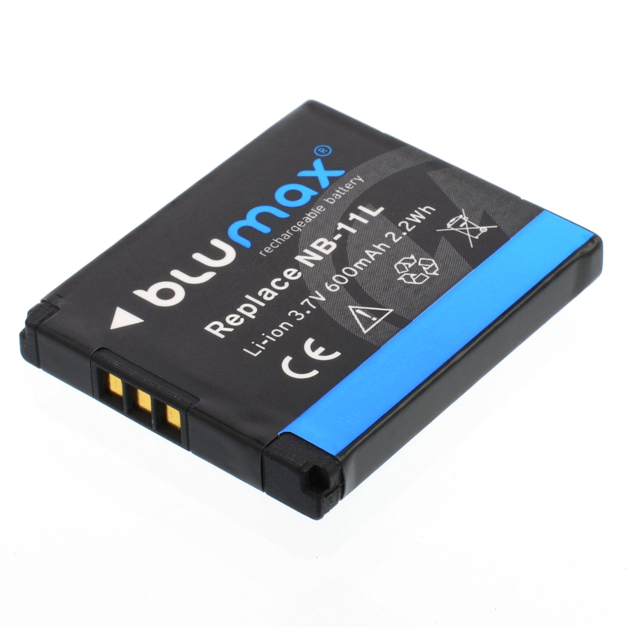 CELLONIC Batterie NB-11L 600mAh + Chargeur – Compatible Canon PowerShot IXUS 185, 285 HS, SX430, A3400 Et +