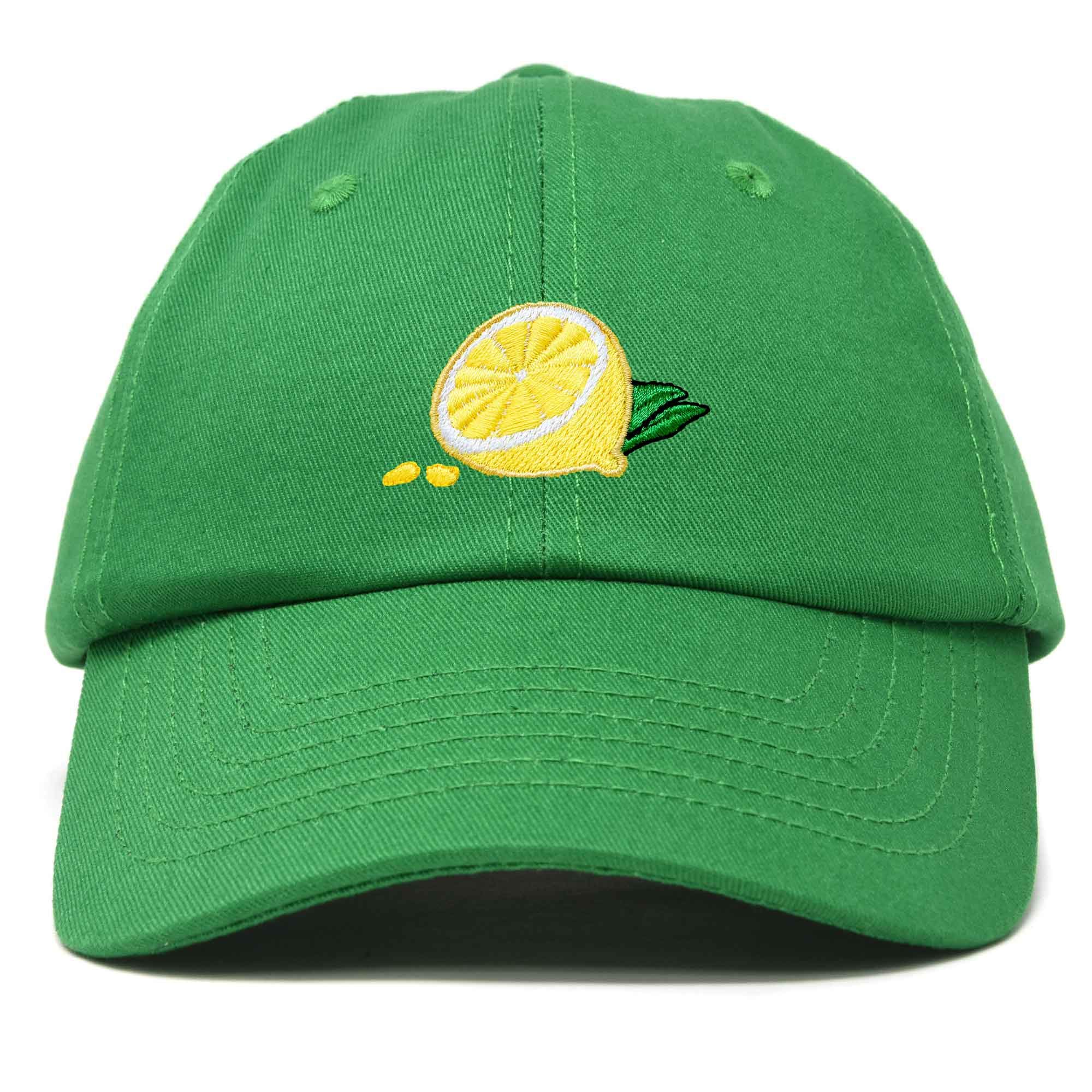 DALIXLemon Hat Baseball Cap in Kelly Green