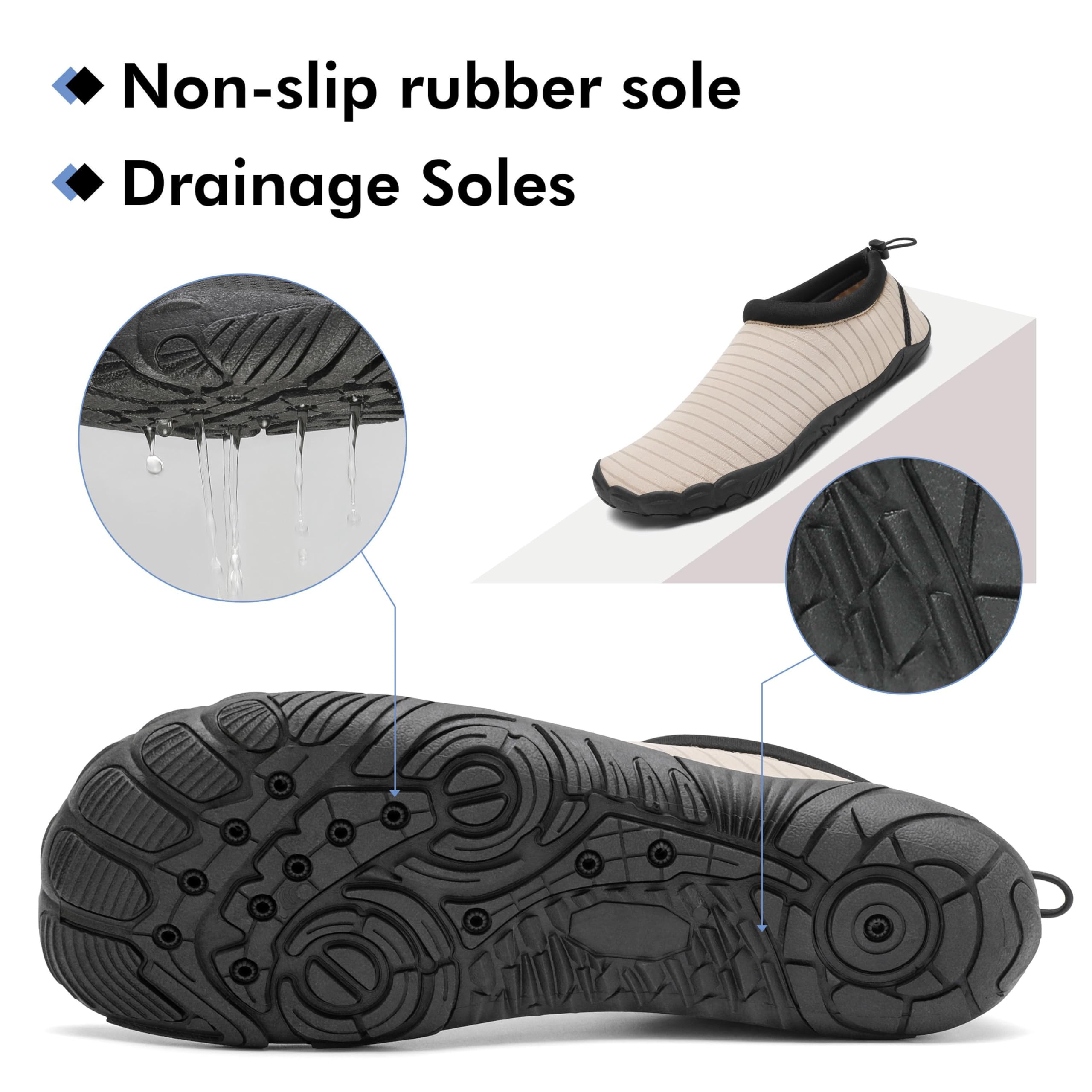 Mishansha Scarpe da Scoglio Donna Scarpette a Piedi Nudi Uomo