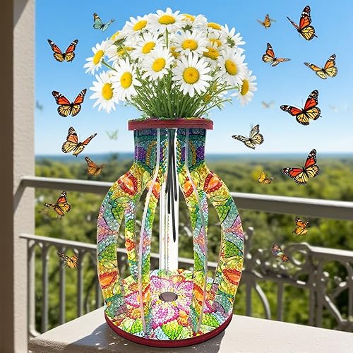 Upgrade Diamond Painting Flower Vase - Handcrafted Diamond Art Kits