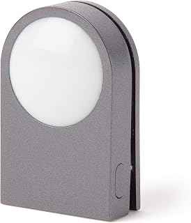Lexon Lucie Mini-LED-Clip-Lampe (Gun Metal)