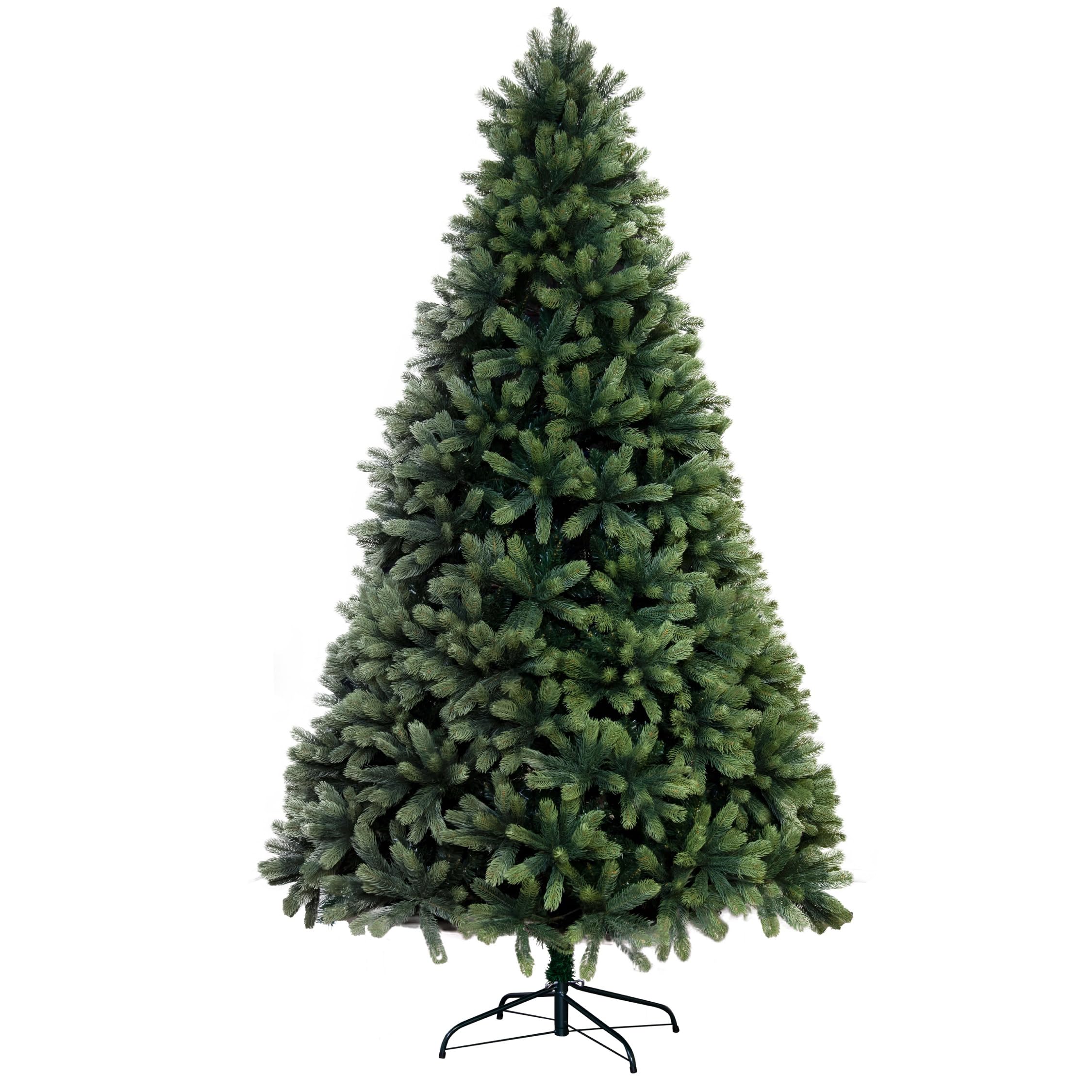 Christmas Tree World Green | 6Ft Artificial Unlit Arbor Ultima | Natural And Realistic Look With Bushy And Luxury Quality Pvc Tips | Easy To Assemble And Take Down | 95Cm Diameter