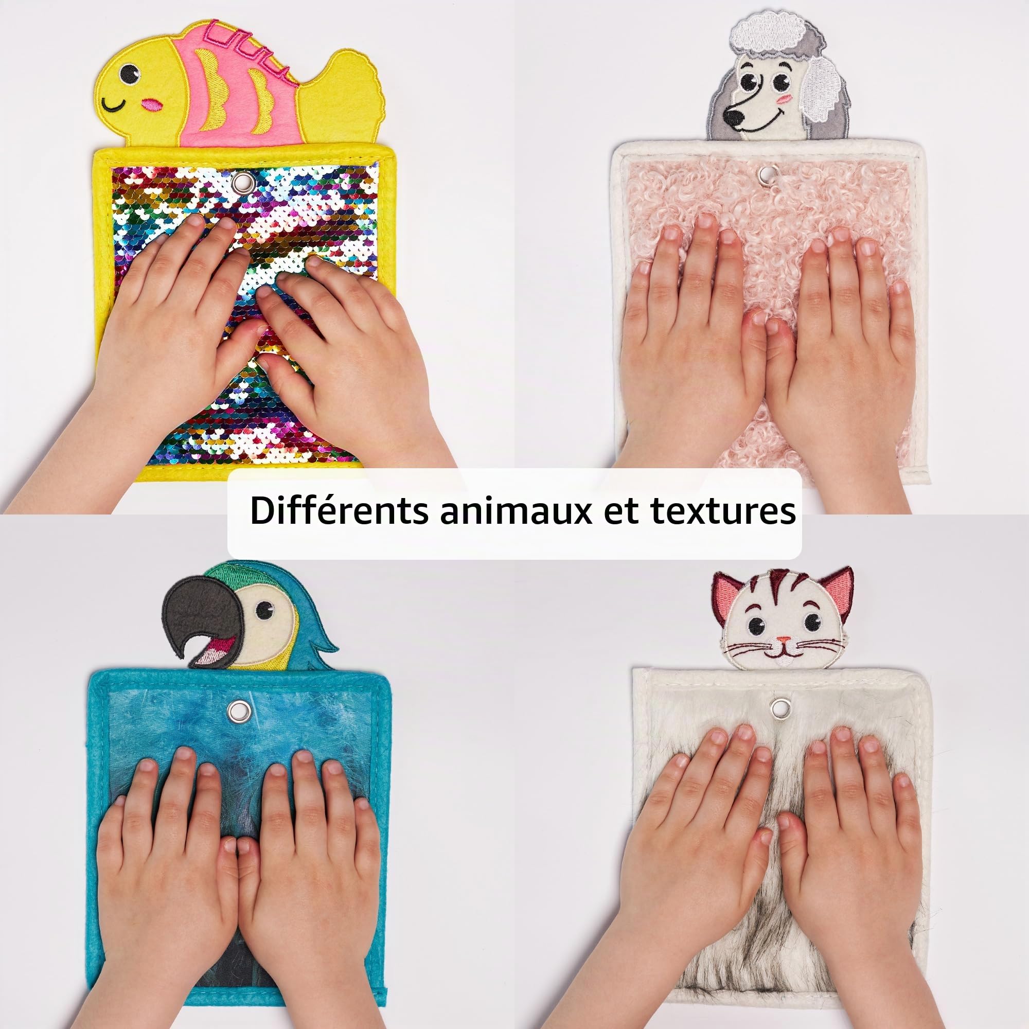 Tapis Sensoriel Texture Enfants Dalle Sensorielle pour Enfants Autistes
