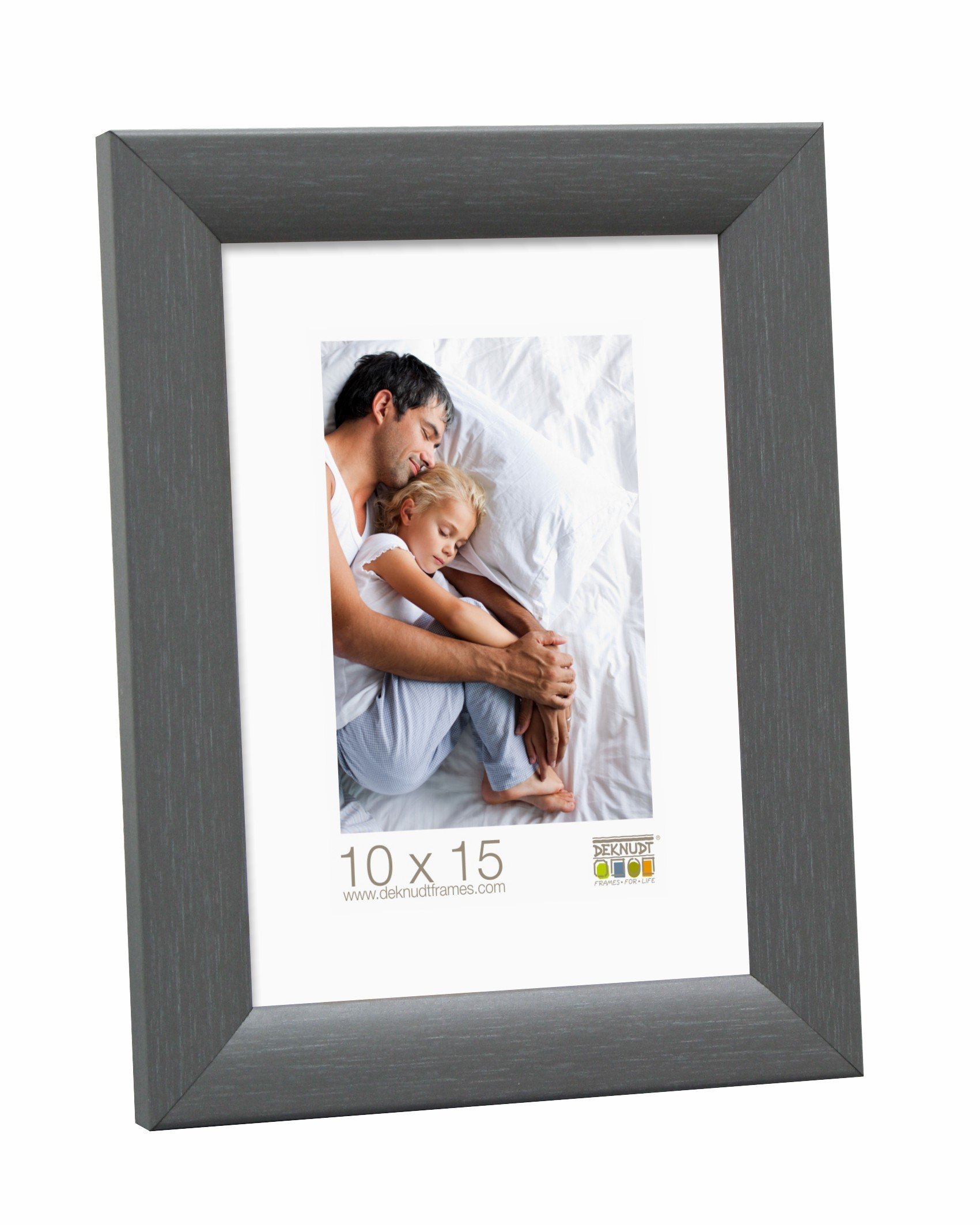 DEKNUDTFrames Photo Frame, Grey Painted Look