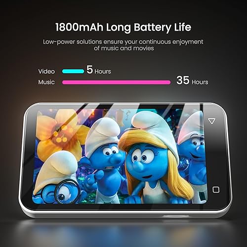 Miniatura 7 de Reproductor MP3 para niños de 80 GB con Bluetooth y WiFi, controles parentales, Spotify preinstalado, Spotify Kids, Audible, TIMMKOO Reproductor MP4