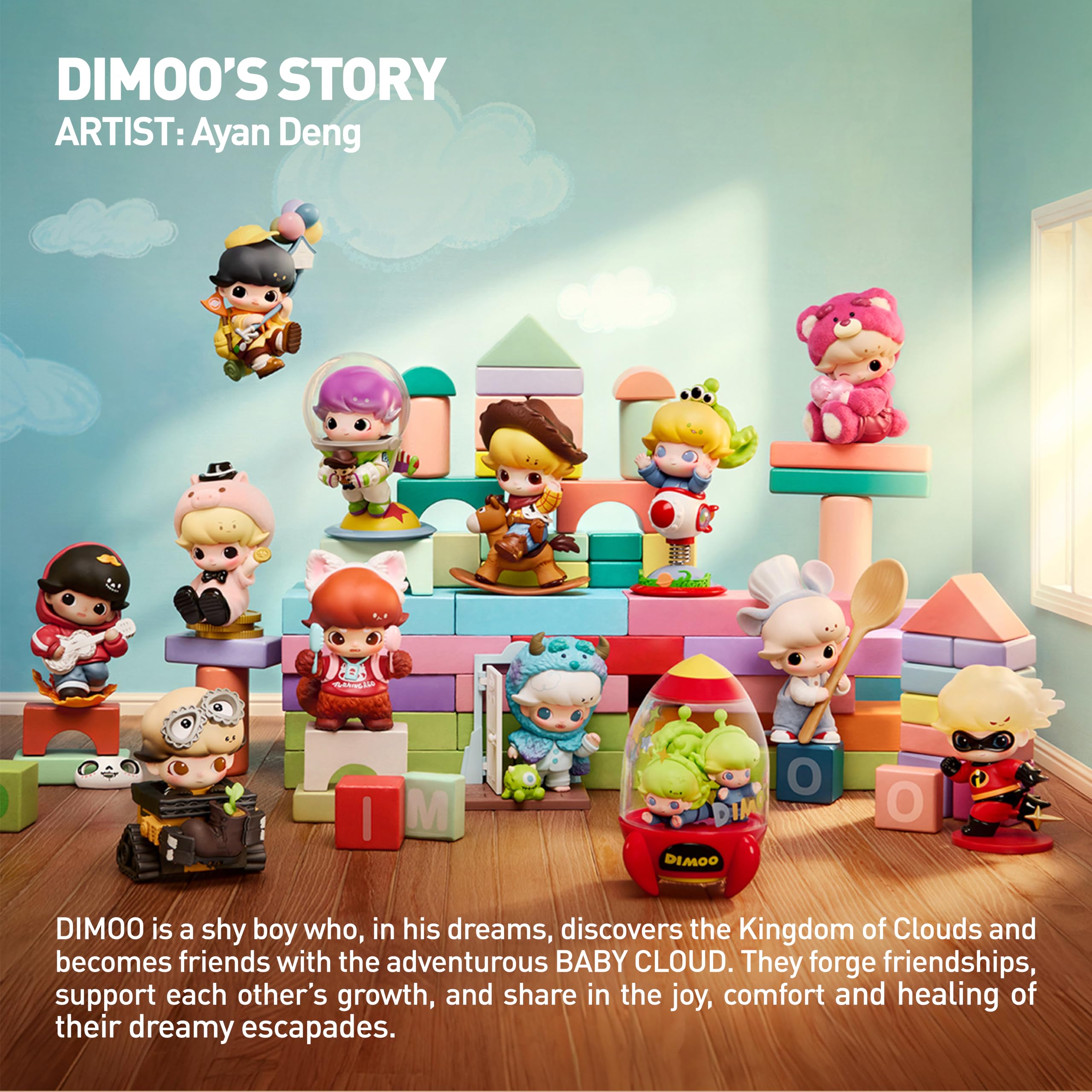 Amazon.co.jp: POPMART: DIMOO WORLD