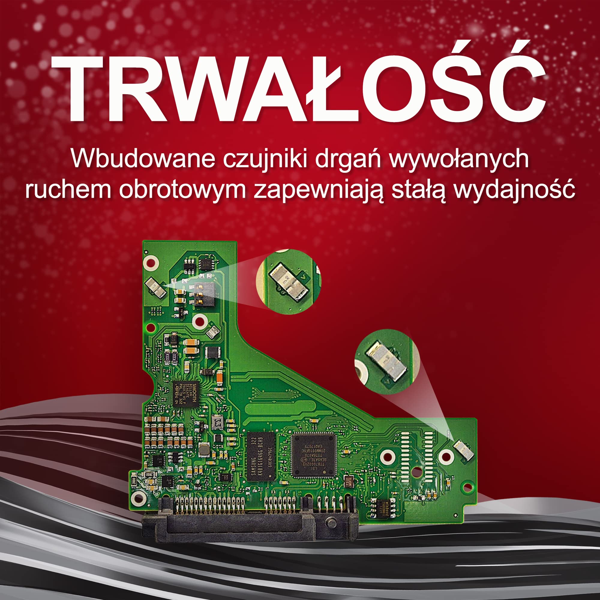 Seagate IronWolf Pro 10TB NAS wewnętrzny dysk twardy HDD