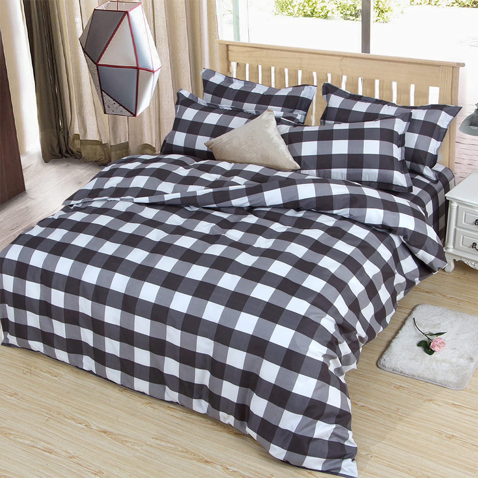 Couvercle de couette respirant et ultra soft avec zip invisible