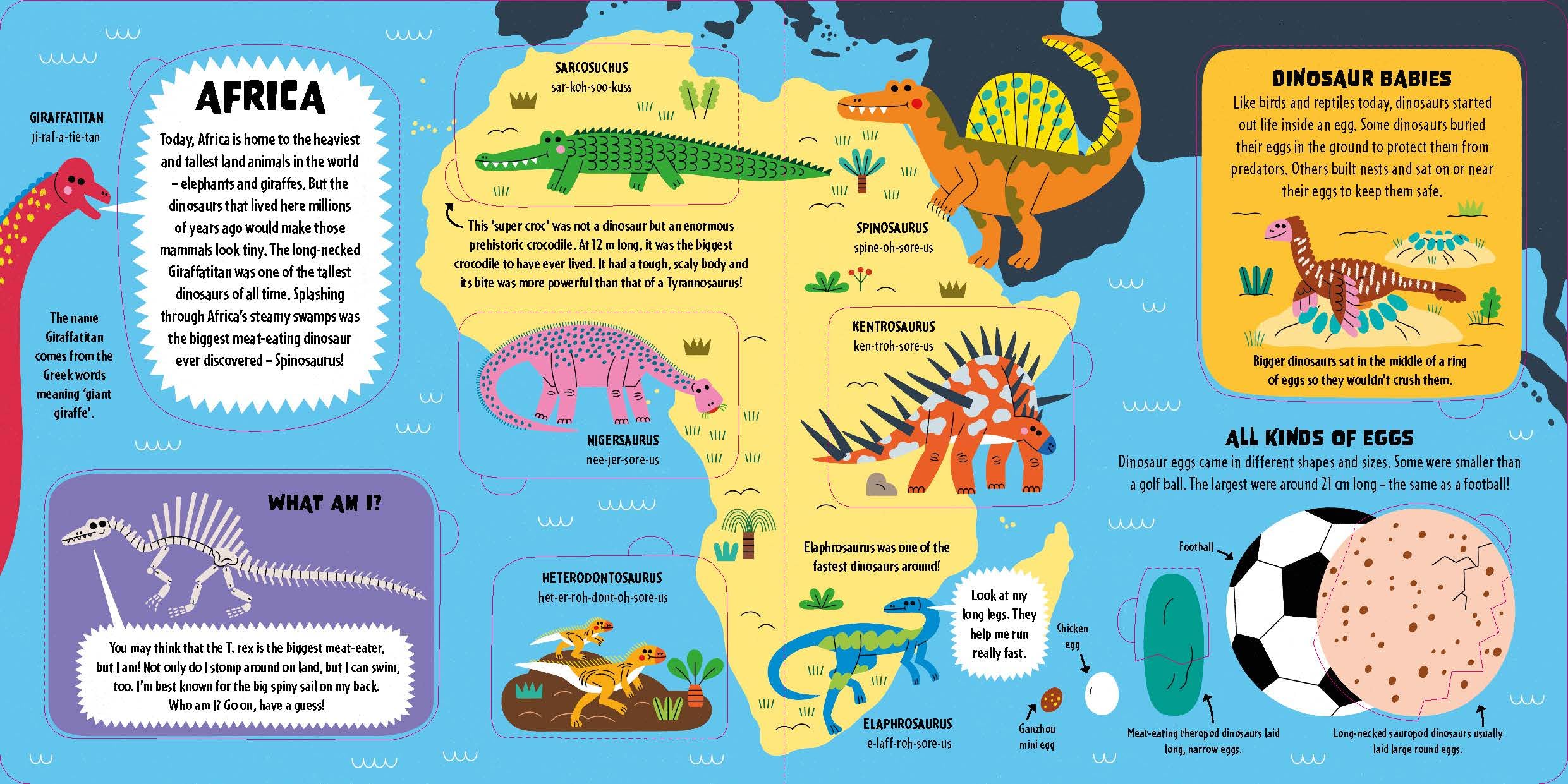 Lonely Planet Kids My First Lift-the-Flap Dinosaur Atlas: Contains Over 50 Flaps to Lift: Explore the Roarsome World of Dinos | Wow Factor Facts & ... Discover | Brilliant Illustrations Throughout