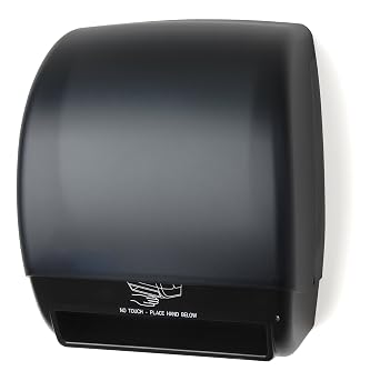 TD0246-02 Electra AC Touchless Roll Towel Dispenser, Black Translucent