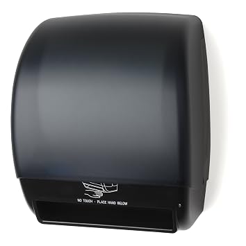 TD0245-02 Touchless Roll Towel Dispenser, Black Translucent