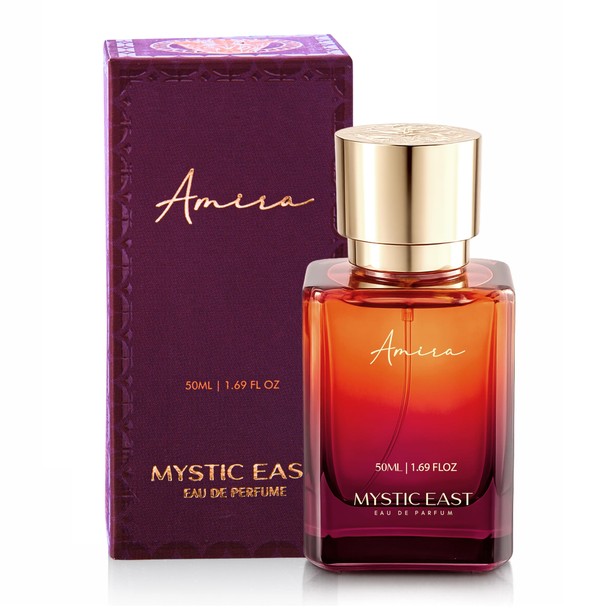 Mystic East AMIRA Unisex Eau de Perfume | Long Lasting Perfume for Day & night fragrance | Body Spray | Gift for Men and Women | Fragrance for All Occasions | 50ml-picture-32
