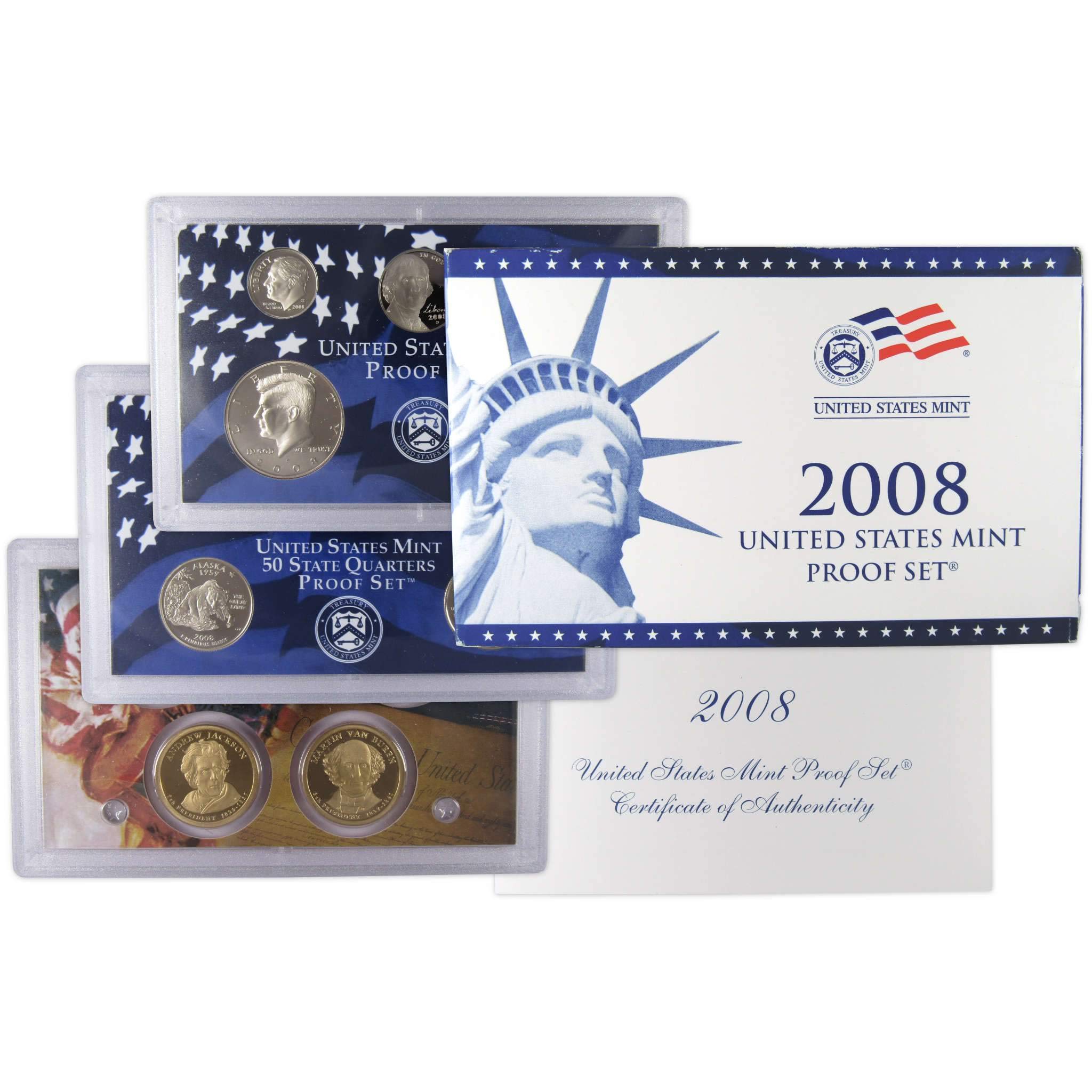 Amazon.com: 2008 Clad Proof Set U.S. Mint Original Government