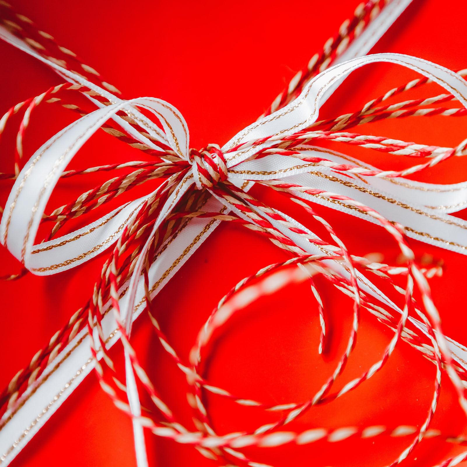 Spago Di Cotone Natalizio – 100 Metri, 2 Mm, Colori Rosso, Verde E Bianco – Per Confezioni Regalo, Decorazioni Fai Da Te, Giardinaggio