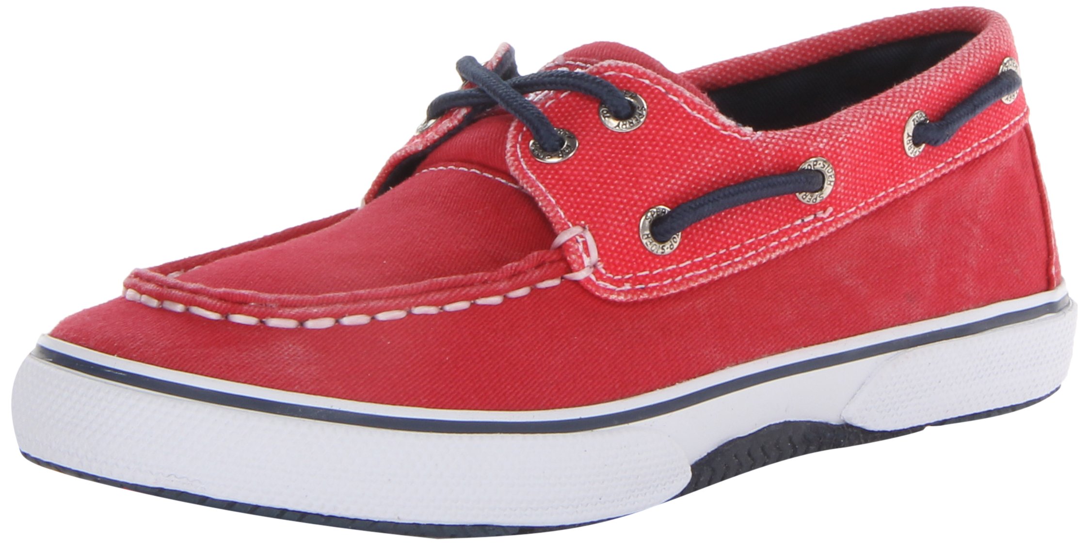 Sperry Halyard Leather Boat Shoe (Little Kid/Big Kid)