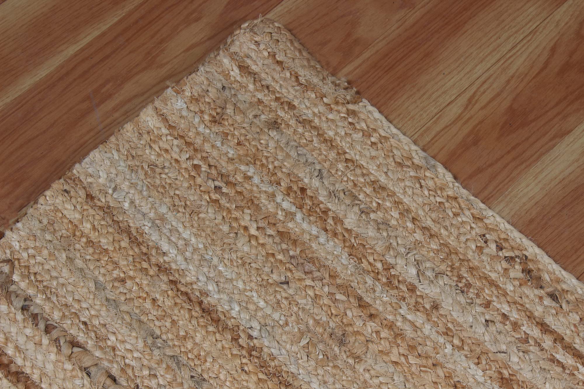 Runner Kilim in iuta naturale 2 x 14 cm tappeto in tessuto piatto intrecciato a mano spesso 0,7 cm per interni ed esterni, perfetto per corridoio, scale, corridoio