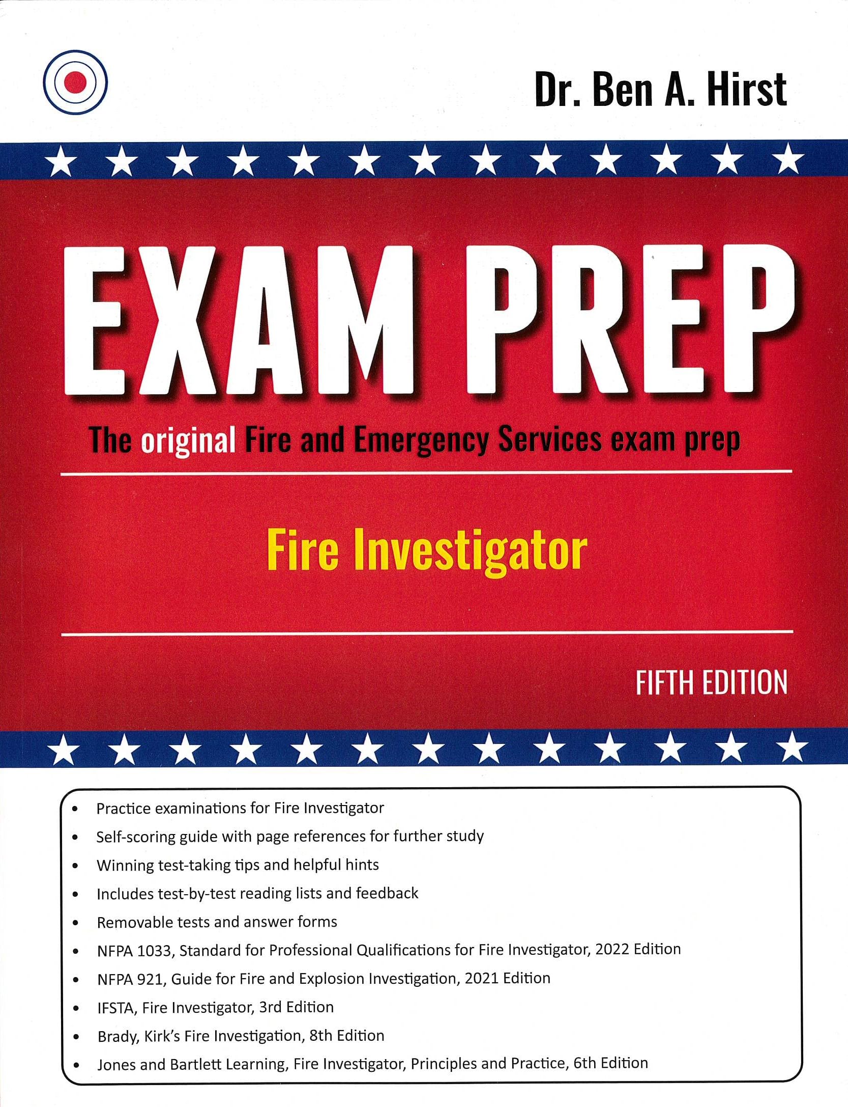 Fire Investigator Exam Prep, Fifth Edition
