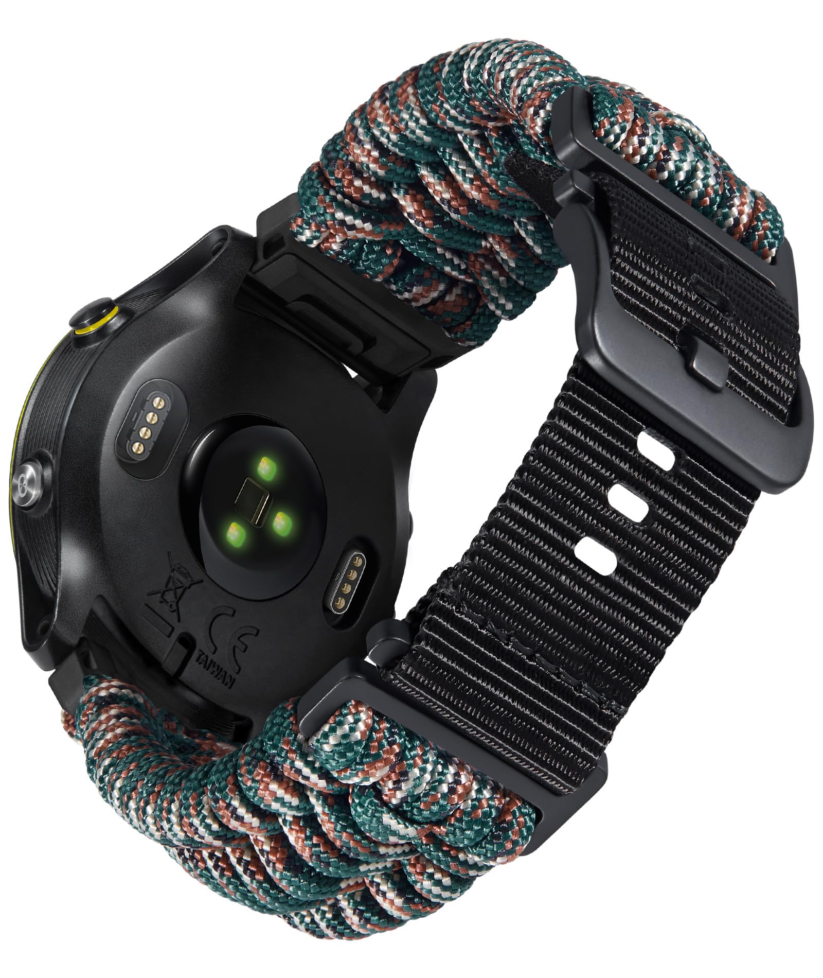 Cinturino in Nylon 22 26mm per Garmin Fenix 6X/6X Pro/Tactix 7 Pro cinturino di ricambio per bracciale Fenix 5/6/7/Instinct