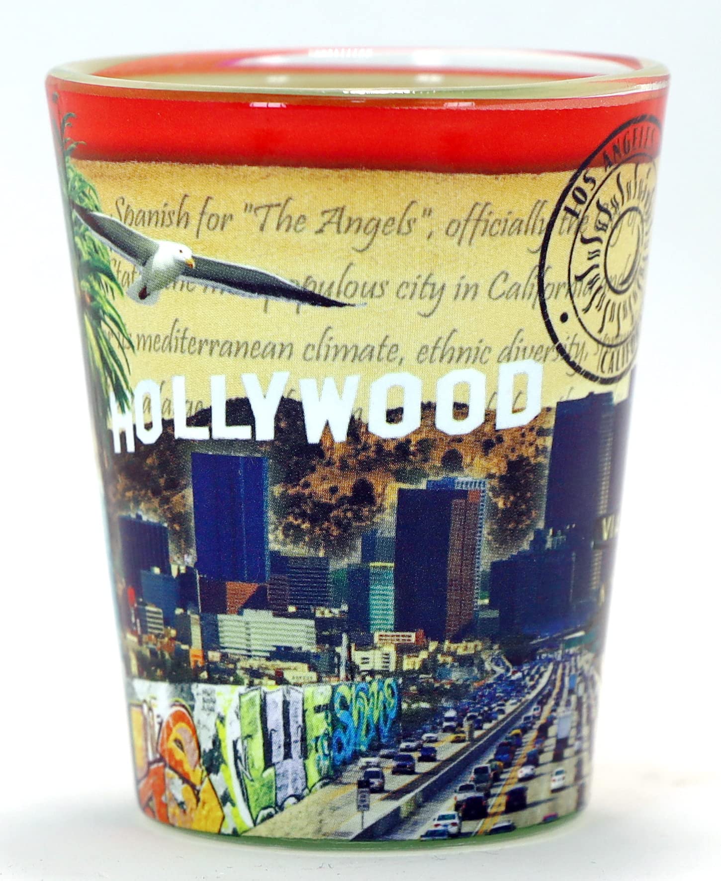 California Pot Leaf Bikini Bust 3D Shot Glass - Novelty Glassware & Collectible