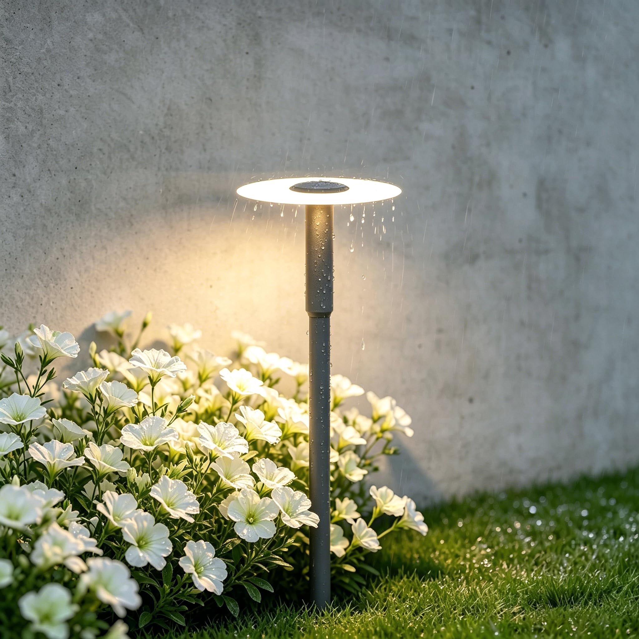 doporro Paletto LED da Esterno 80 cm 3000K IP65 per Vialetti | Colore Antracite, Alluminio, Luce Calda per Esterni, per Vialetti, Terrazze, Cortili e Ingressi