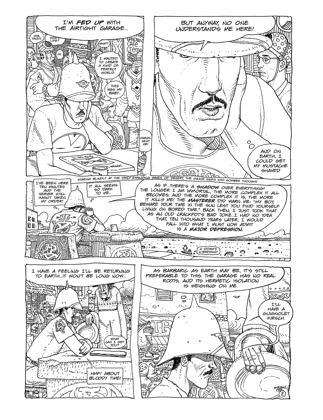 Moebius Library: The Depressed Hunter /anglais
