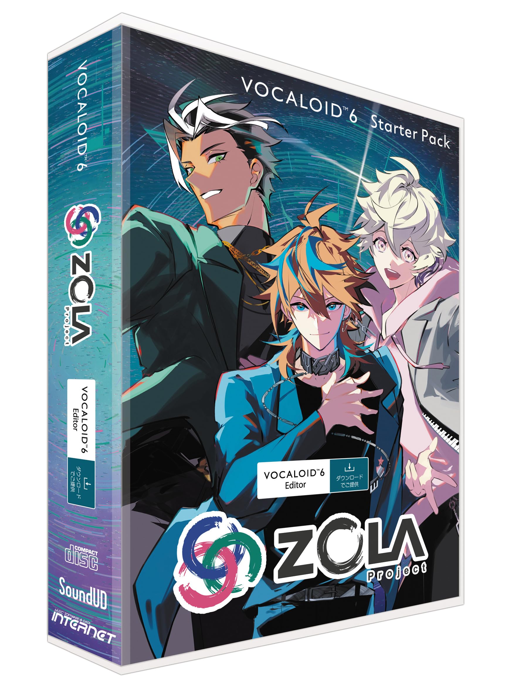 Amazon.co.jp: VOCALOID6 StarterPack ZOLA Project : PCソフト