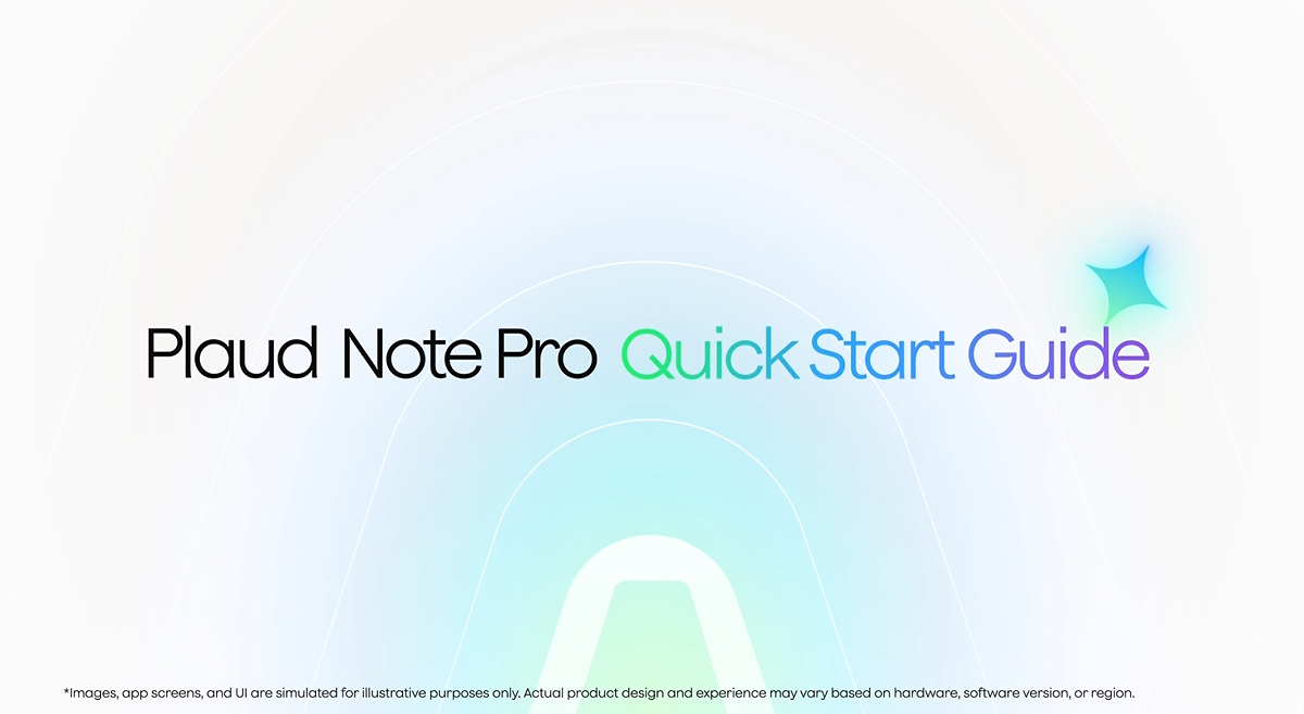Plaud Note Tutorial Watch Plaud Note Pro Quick Start Guide on Amazon Live