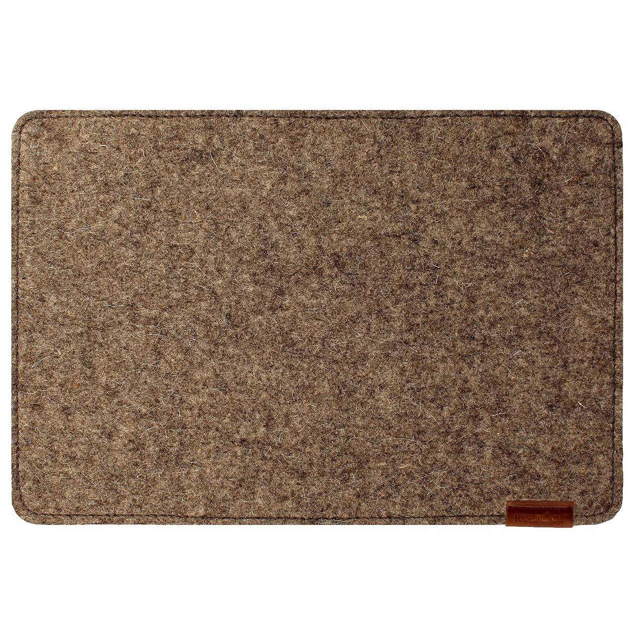 HAFLINGER Original Premium Tischset aus 100% reinem Wollfilz rutschfest Abwaschbar, 4er Set
