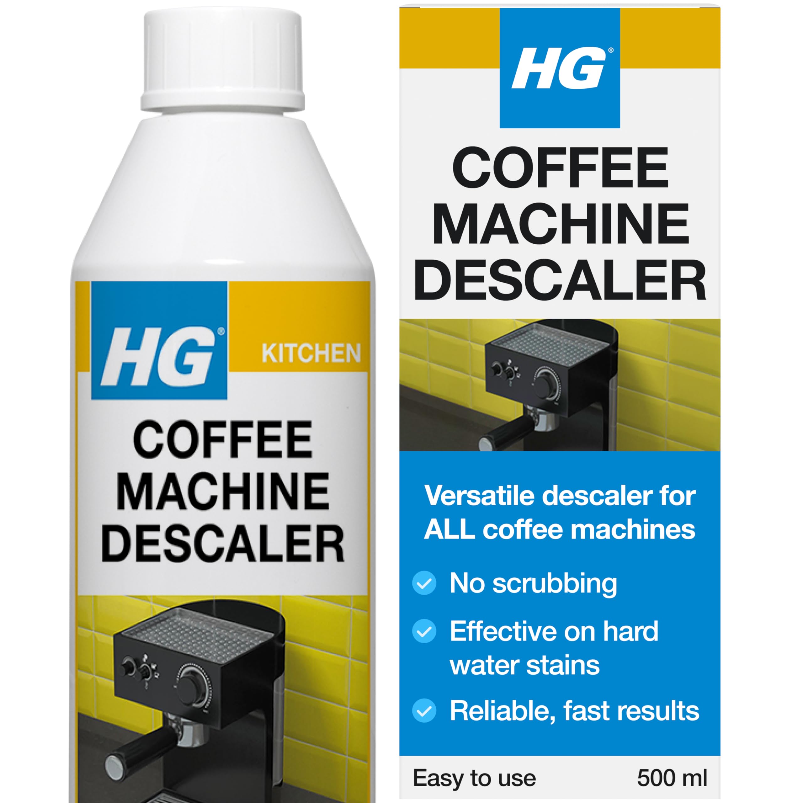 HG Descaler For Espresso And Pod Coffee Machines 500 Ml